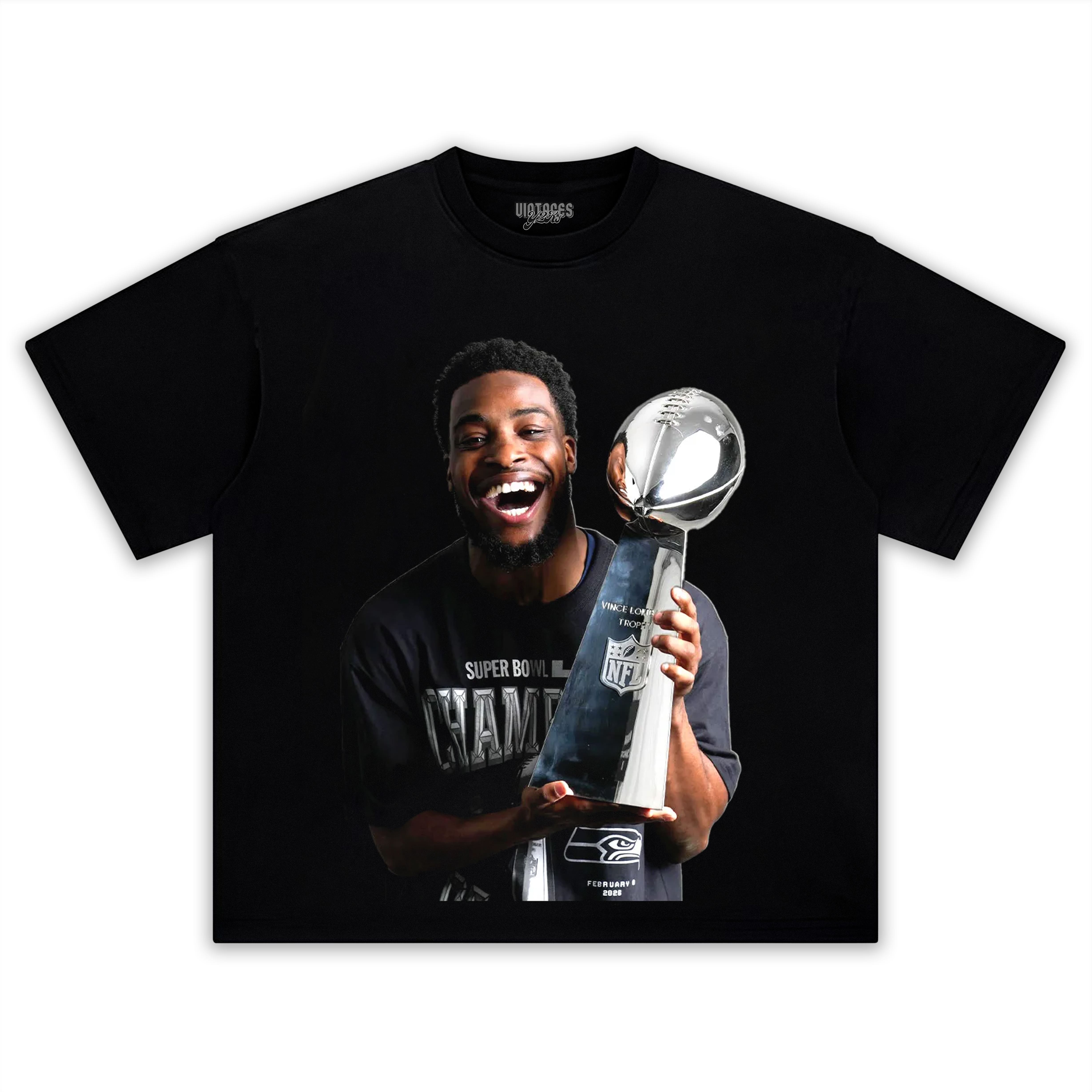 DEVON WITHERSPOON - SUPER BOWL LX CHAMPION TEE & LS & HOODIE