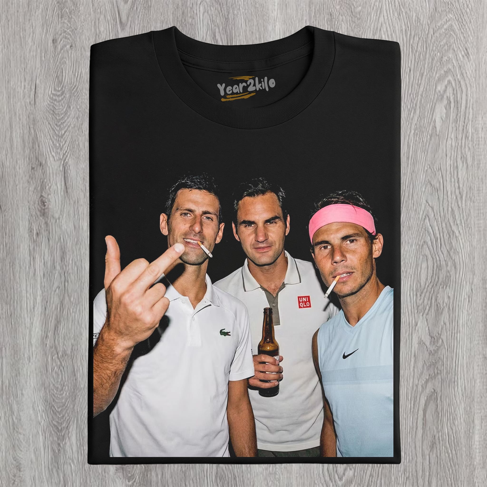 DJOKOVIC & NADAL & FEDERER TANK TOP & TEE & LONG SLEEVE & LAYERED LS & HOODIE