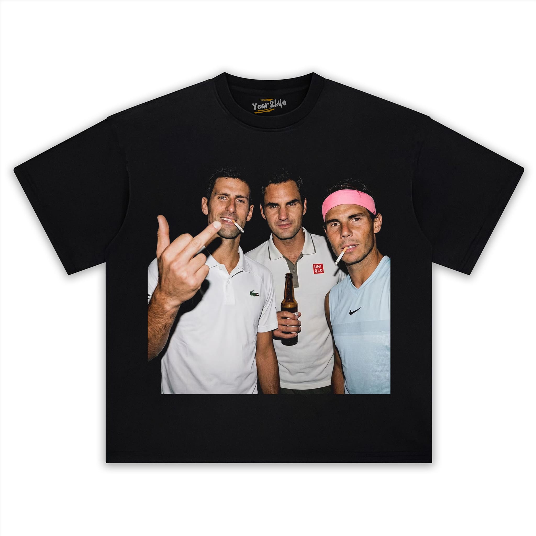 DJOKOVIC & NADAL & FEDERER TANK TOP & TEE & LONG SLEEVE & LAYERED LS & HOODIE
