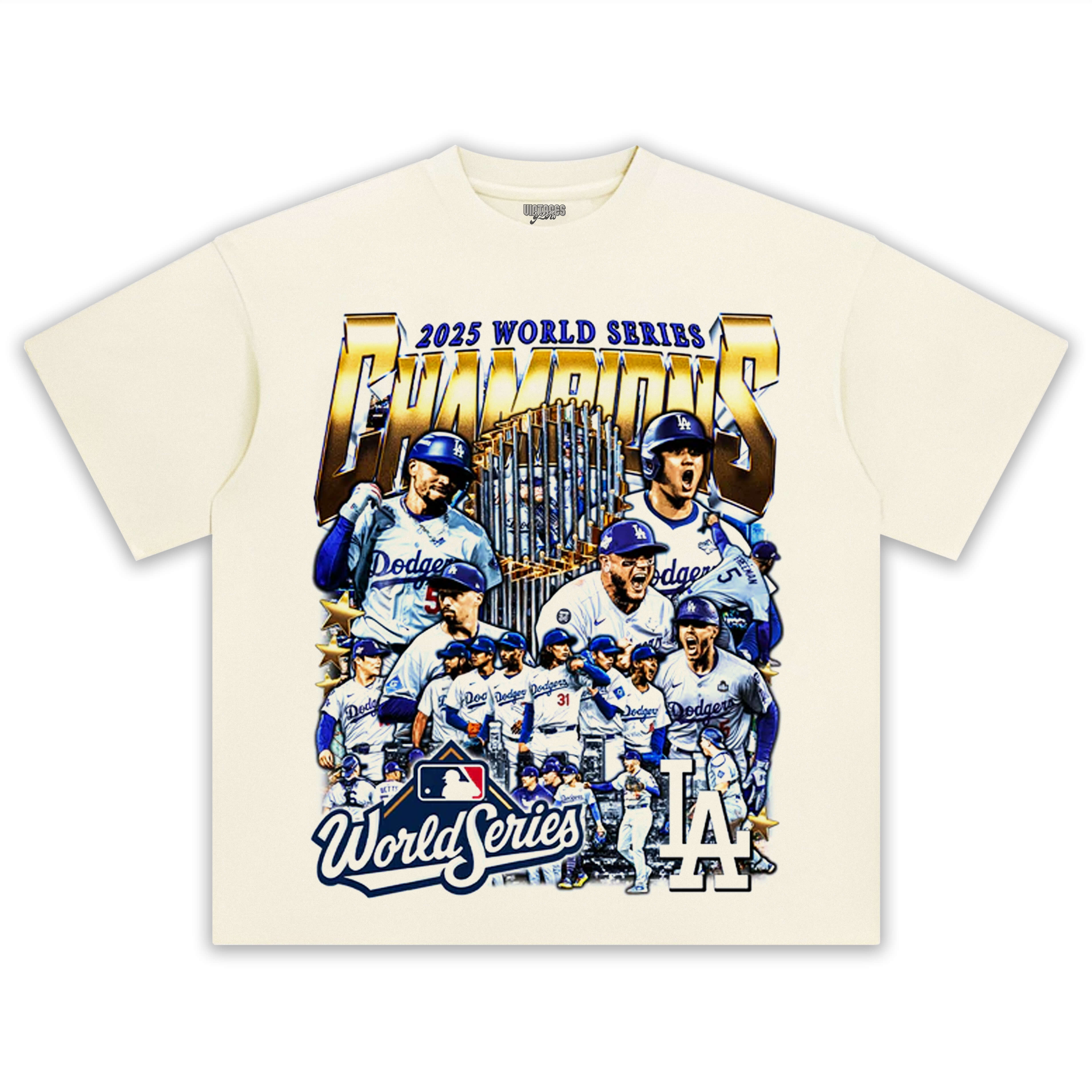 DODGERS & WORLD SERIES CHAMPS TEE & LS & HOODIE