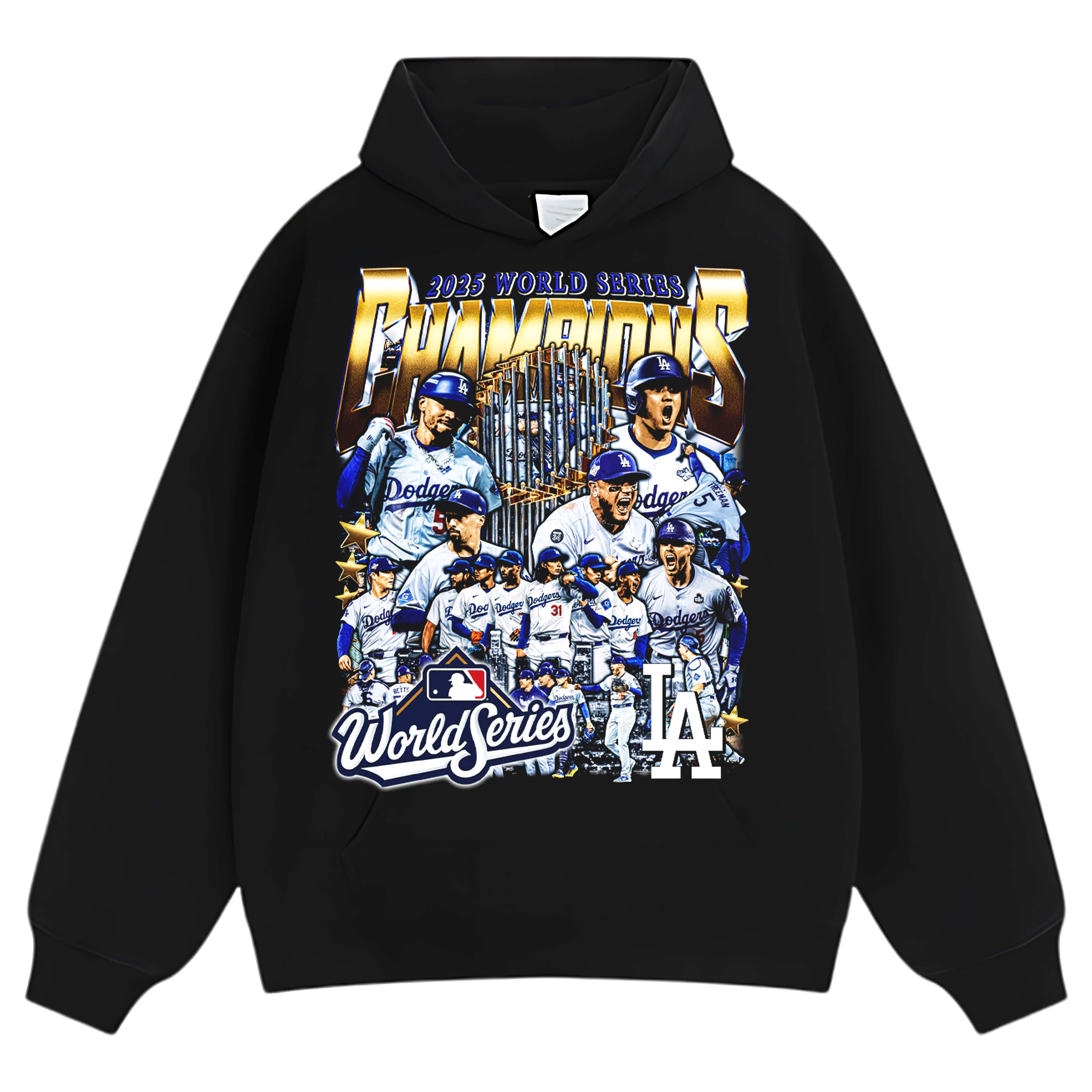 DODGERS & WORLD SERIES CHAMPS TEE & LS & HOODIE