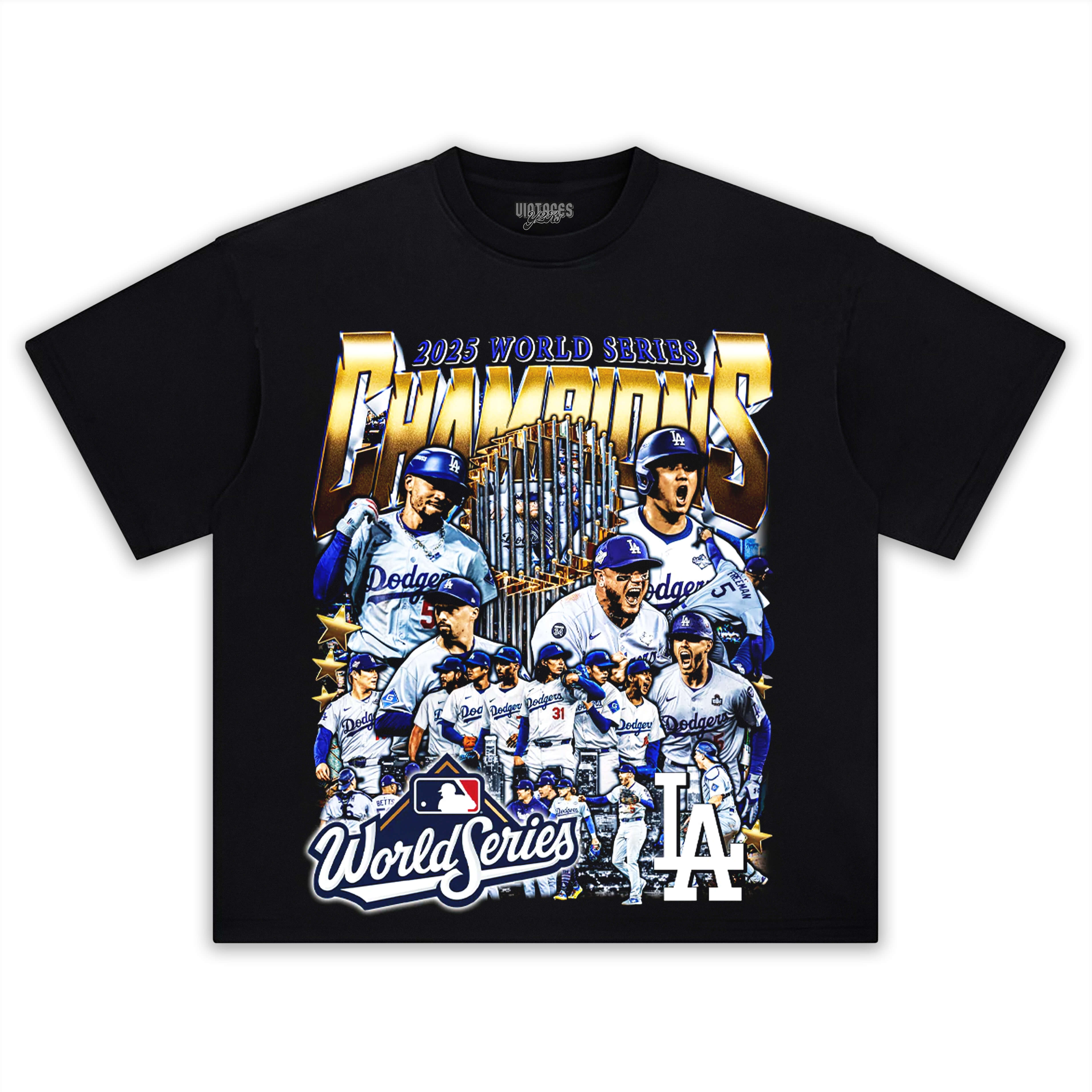 DODGERS & WORLD SERIES CHAMPS TEE & LS & HOODIE