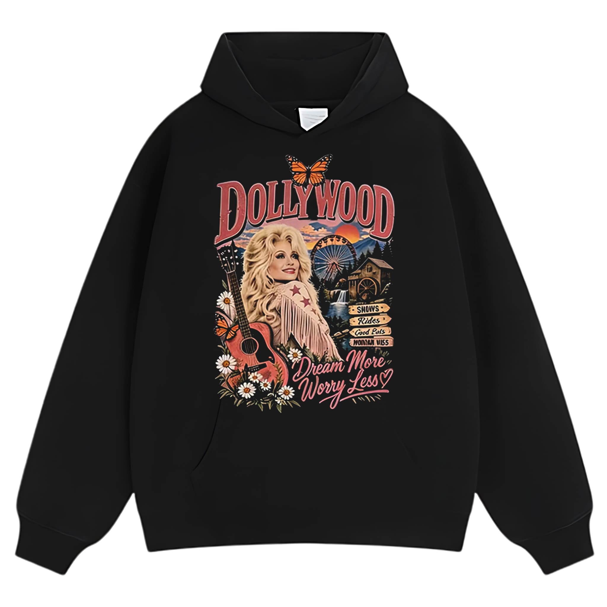 DOLLY PARTON MUSIC V2 TANK TOP & TEE & LONG SLEEVE & LAYERED LS & HOODIE