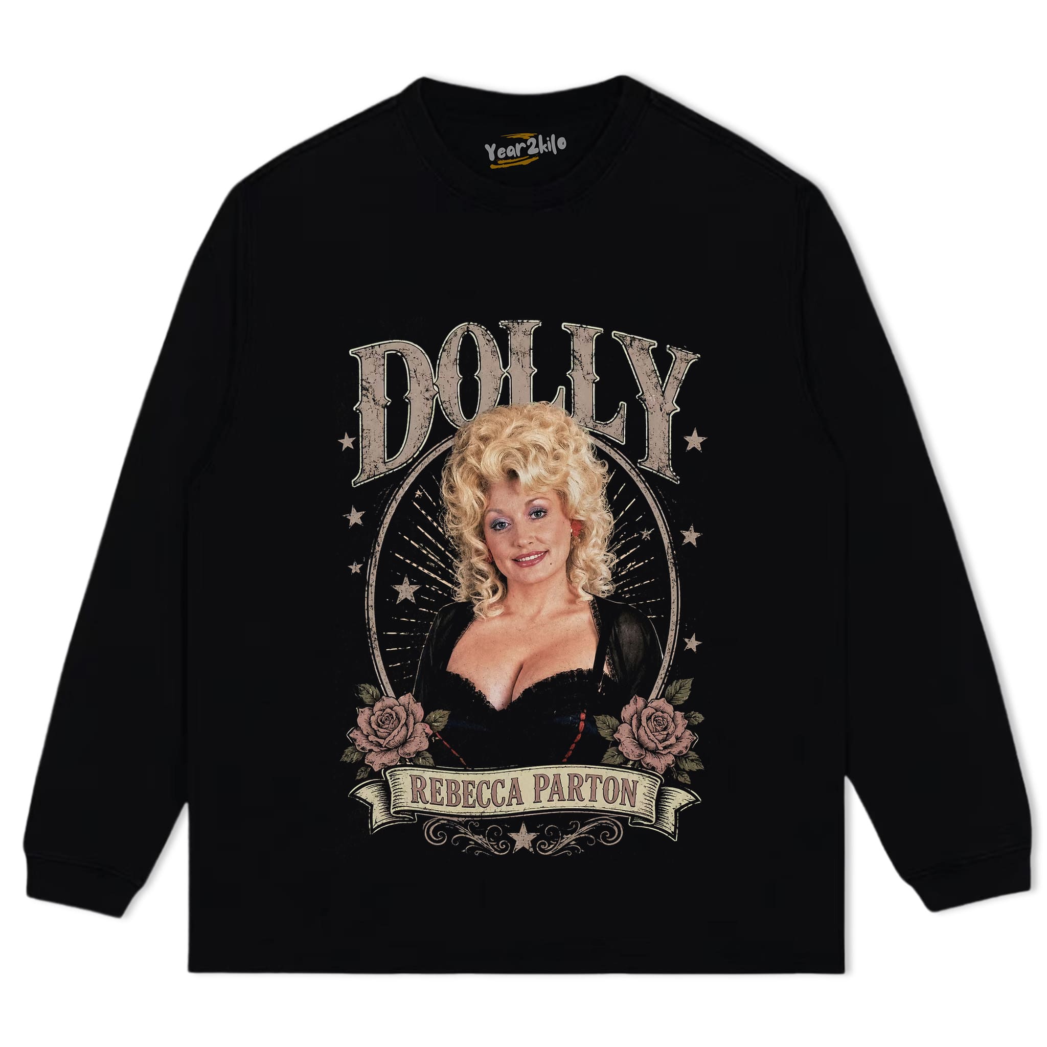 DOLLY PARTON MUSIC V7 TANK TOP & TEE & LONG SLEEVE & LAYERED LS & HOODIE