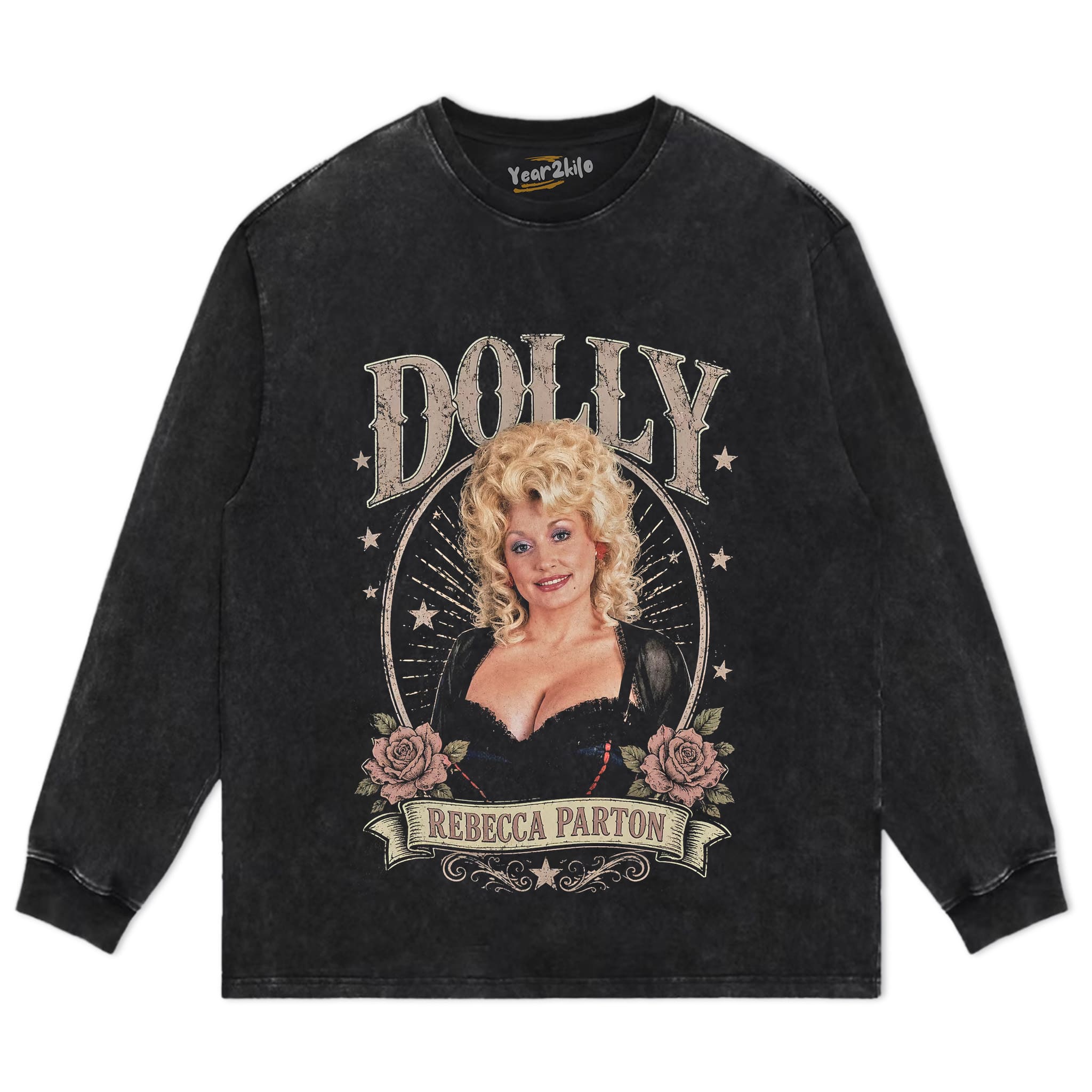 DOLLY PARTON MUSIC V7 TANK TOP & TEE & LONG SLEEVE & LAYERED LS & HOODIE