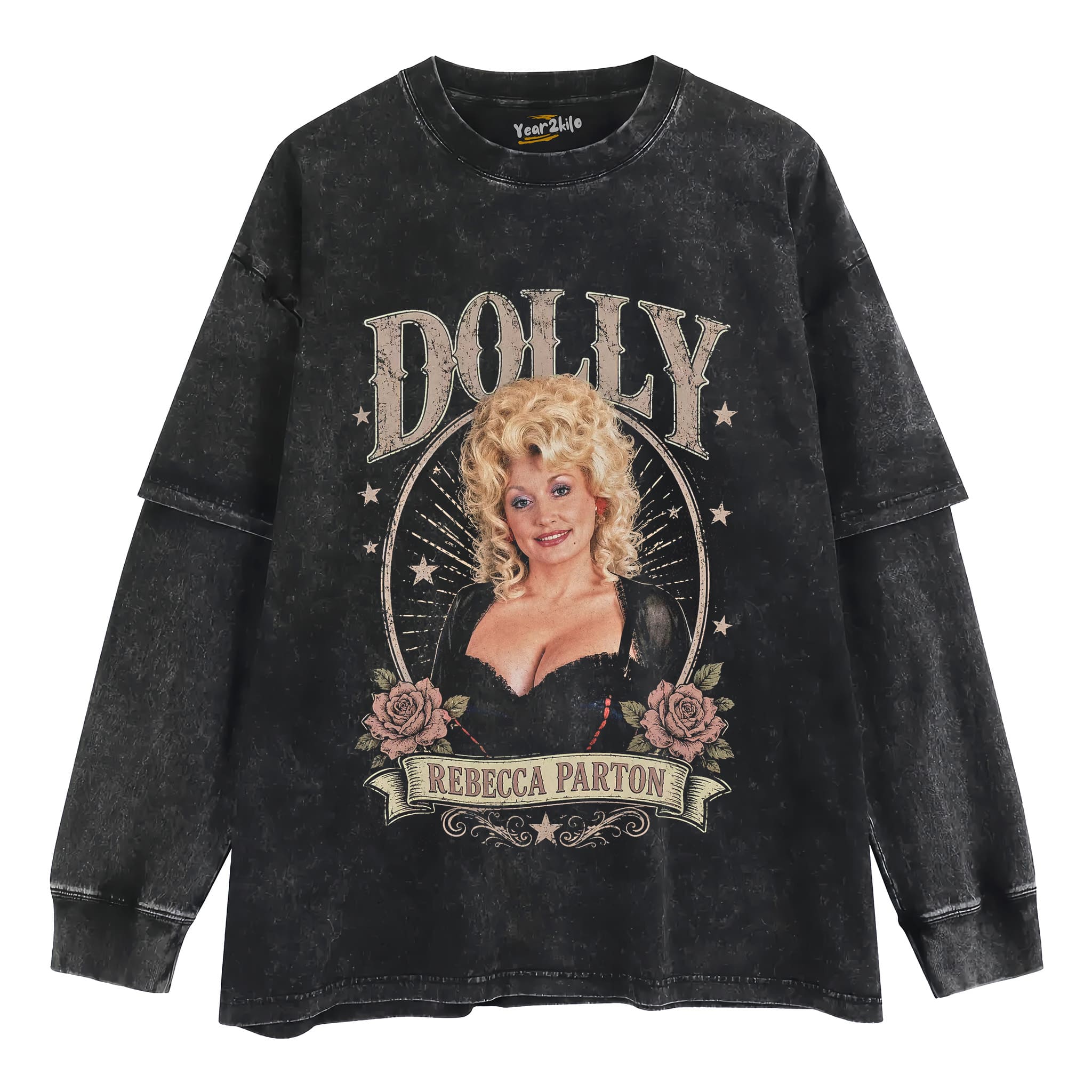DOLLY PARTON MUSIC V7 TANK TOP & TEE & LONG SLEEVE & LAYERED LS & HOODIE