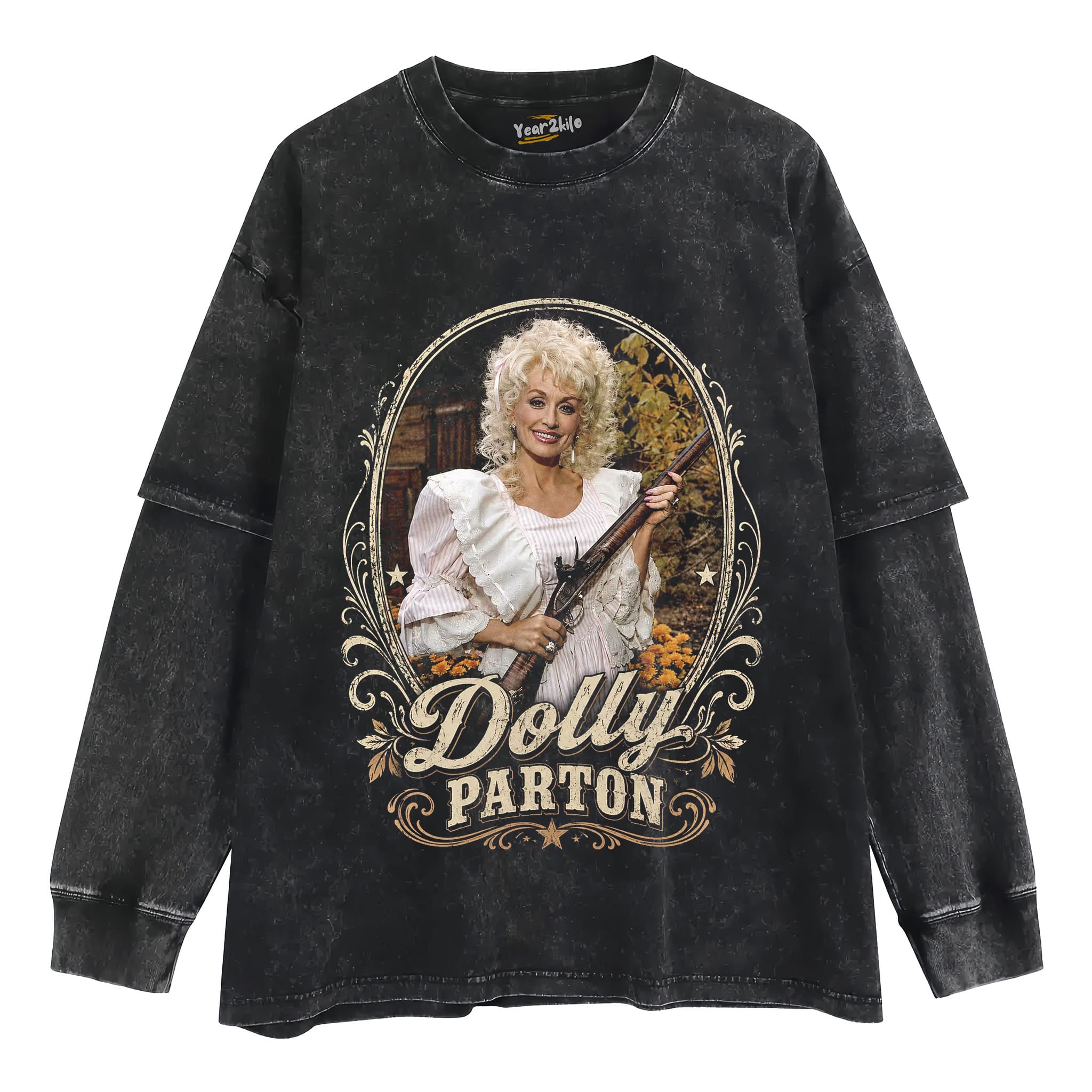 DOLLY PARTON MUSIC V8 TANK TOP & TEE & LONG SLEEVE & LAYERED LS & HOODIE