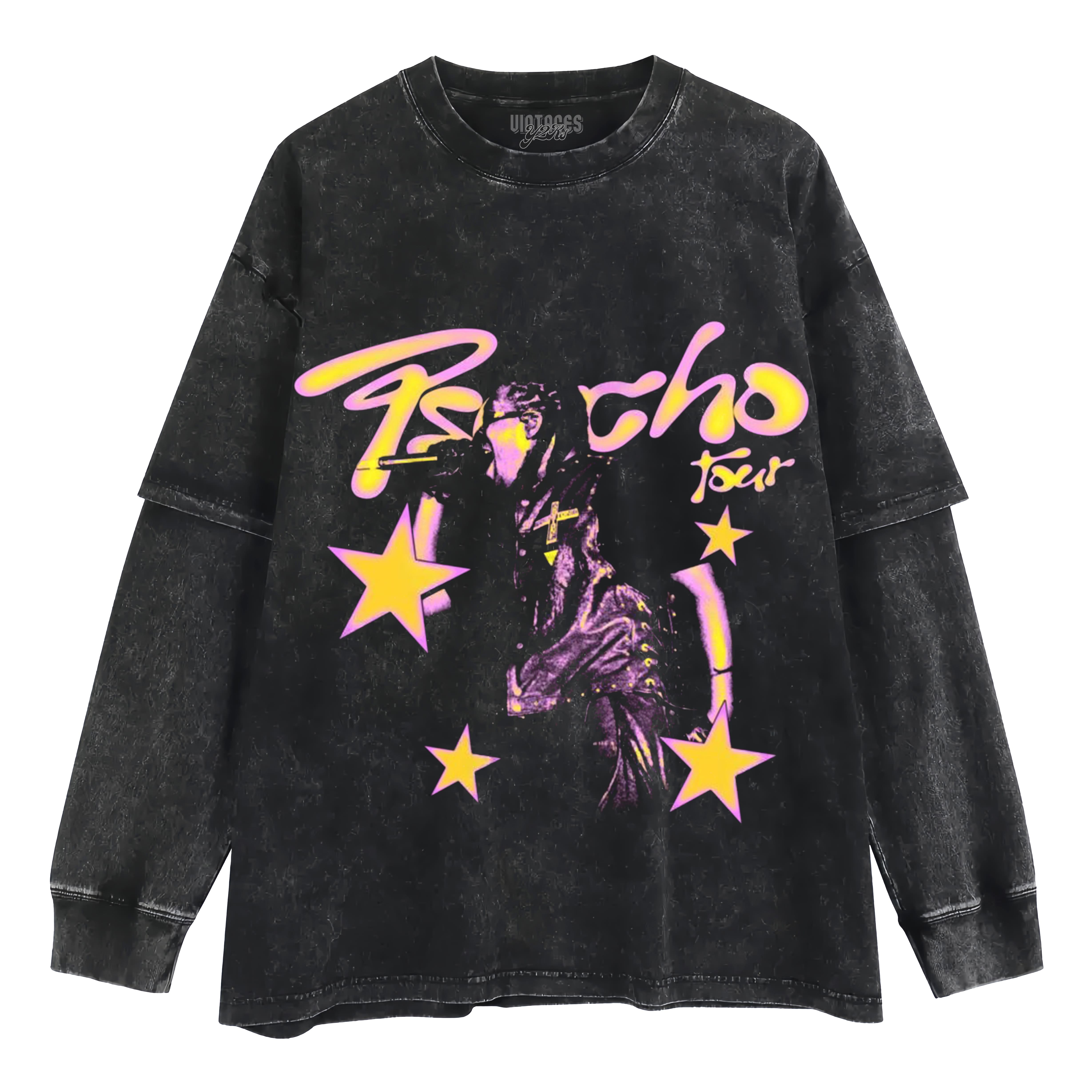 DON TOLIVER'S - PSYCHO TOUR LAYERED LONG SLEEVE