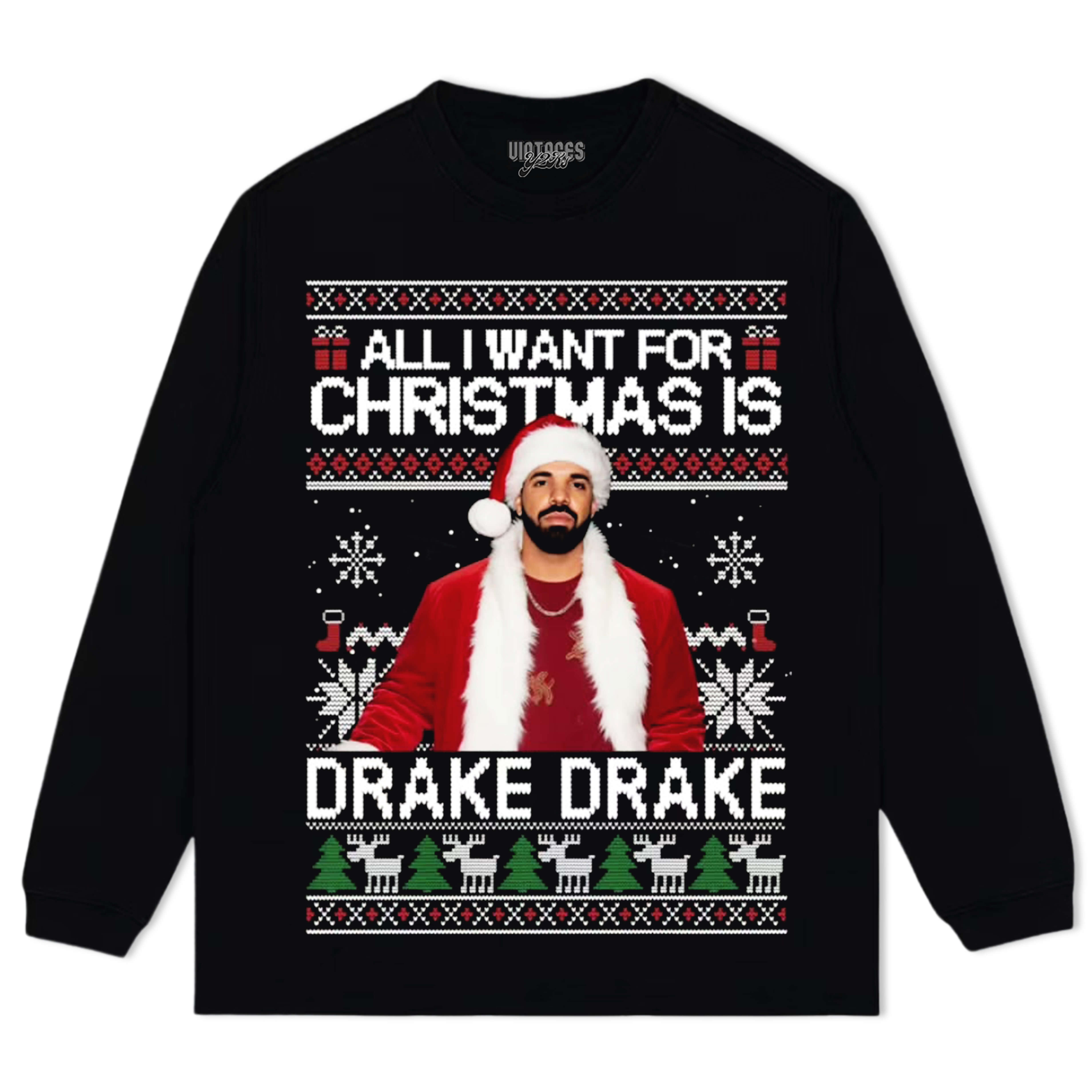 DRAKE CHRISTMAS STYLES TEE & LS & HOODIE