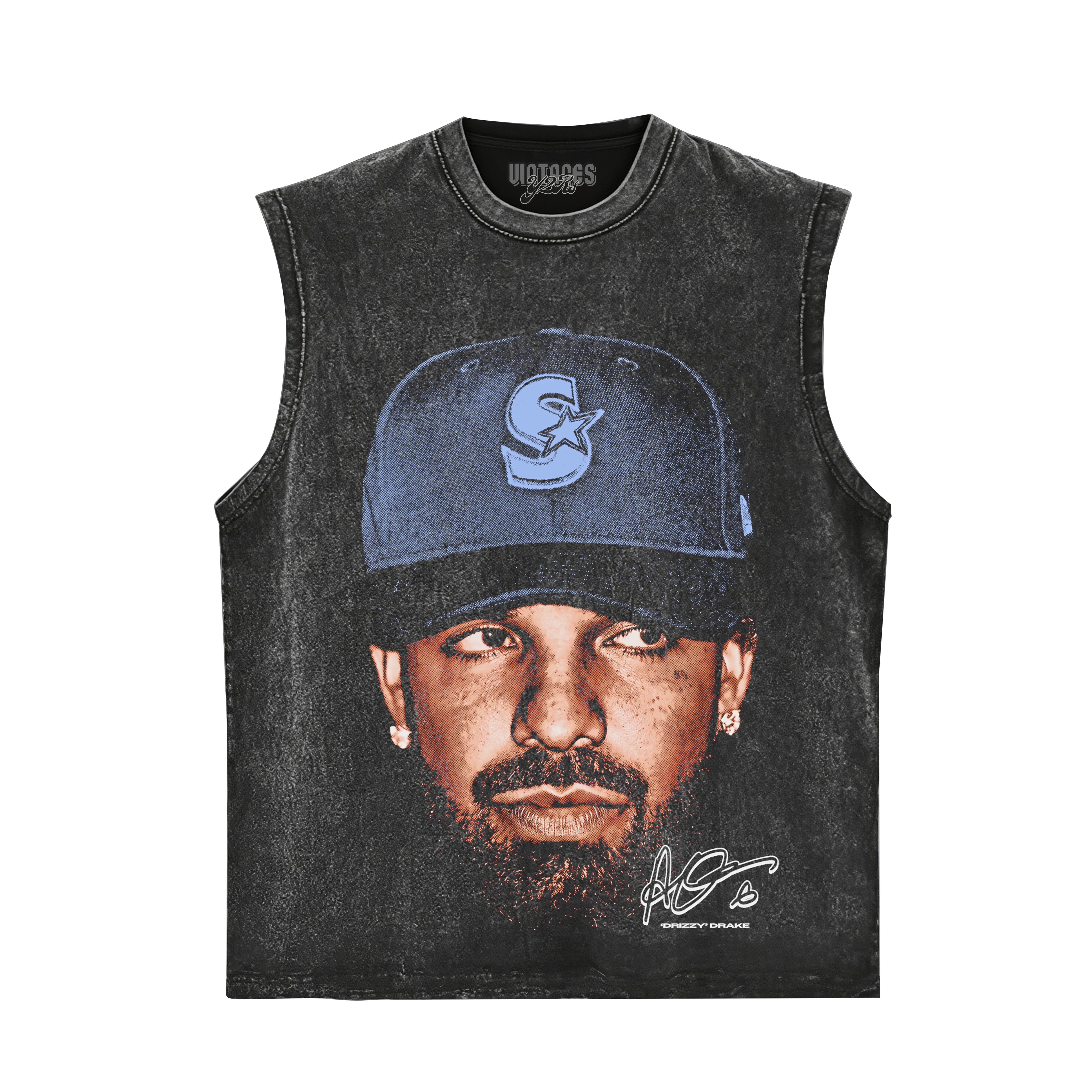 DRAKE ICEMAN FACE TANK TOP & TEE & LONG SLEEVE & LAYERED LS & HOODIE