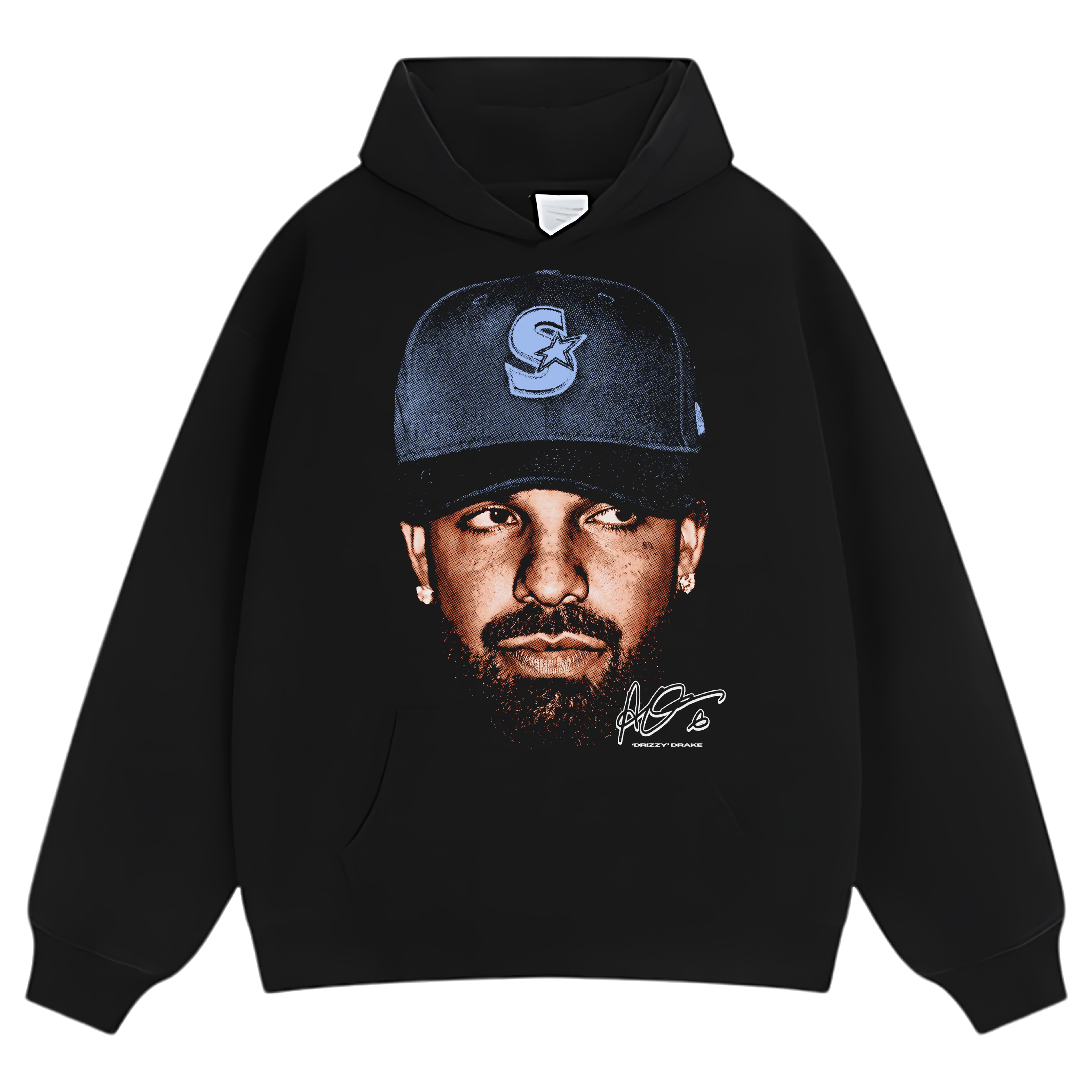 DRAKE ICEMAN FACE TANK TOP & TEE & LONG SLEEVE & LAYERED LS & HOODIE