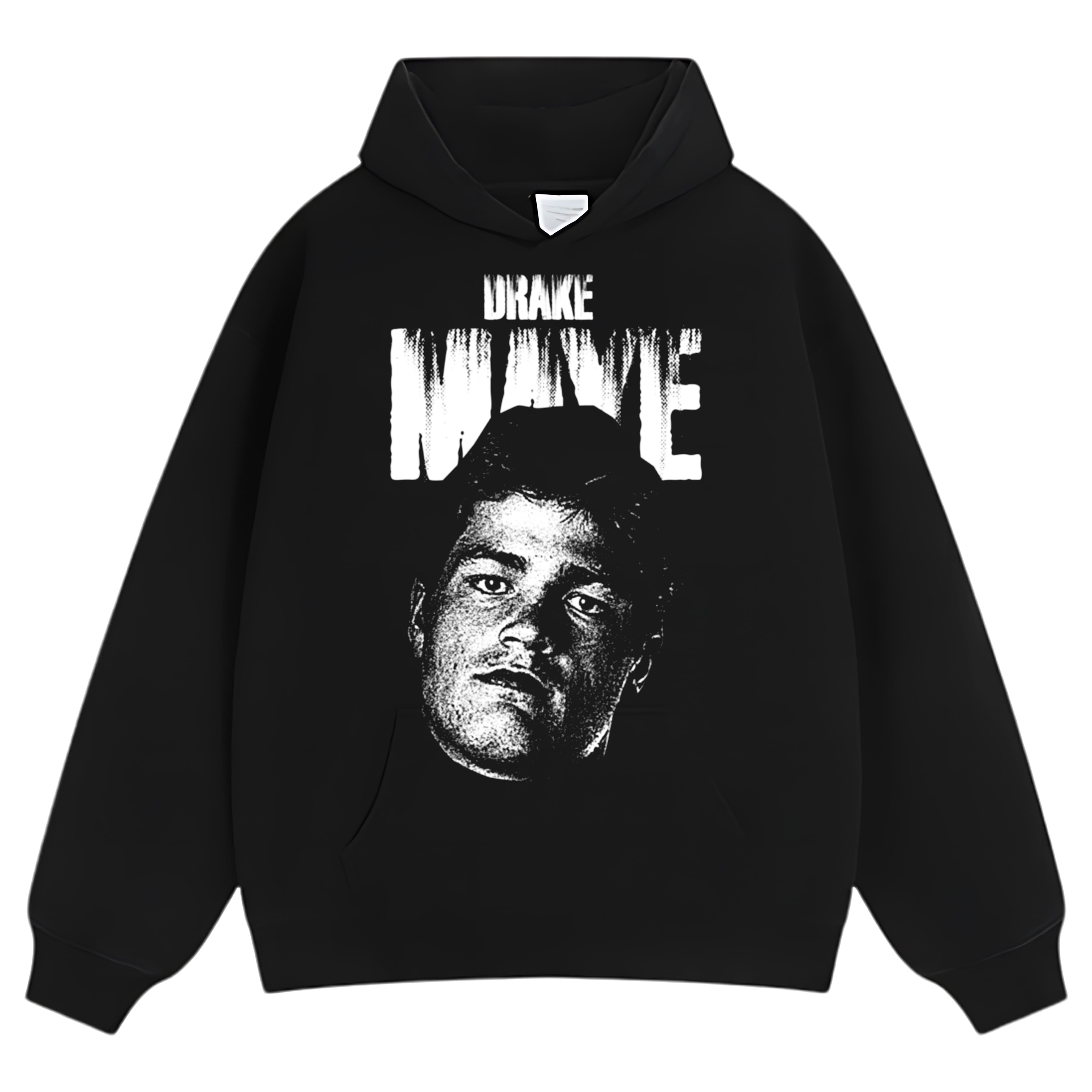 DRAKE MAYE GRUNGE WHITE TEE & LS & HOODIE