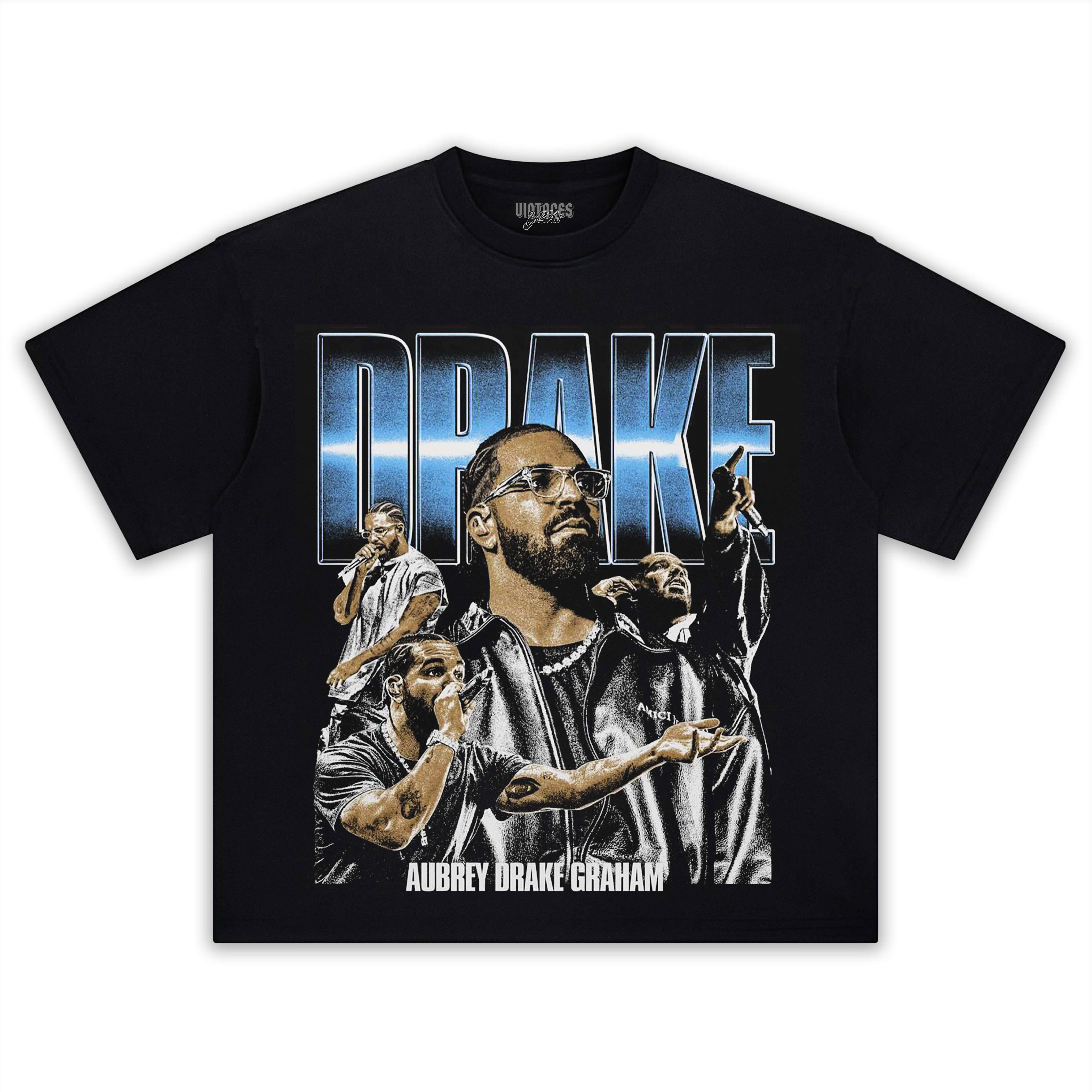 DRAKE VINTAGE-STYLE TEE & LS & HOODIE