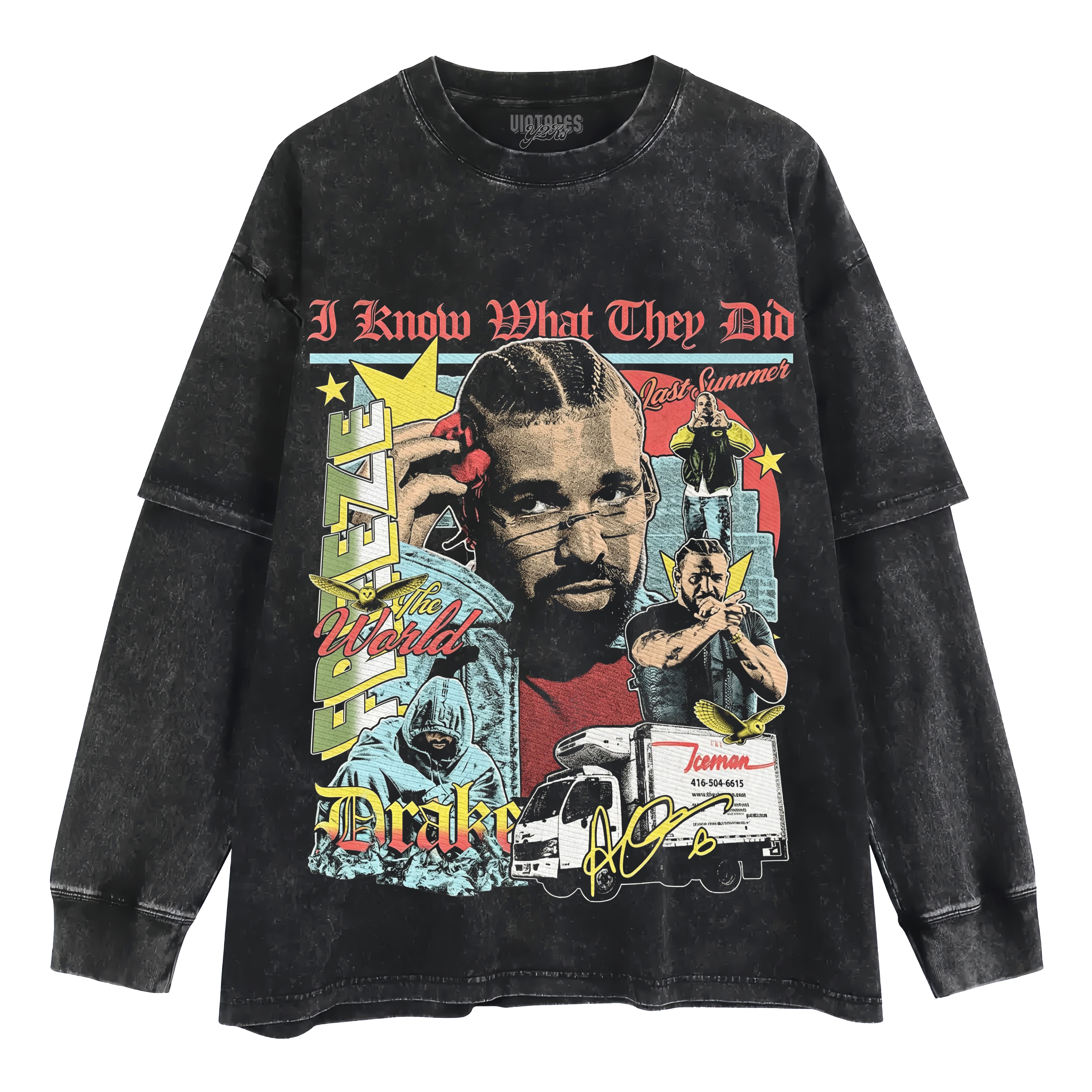 DRAKE ICEMAN 2026 V6 TANK TOP & TEE & LONG SLEEVE & LAYERED LS & HOODIE
