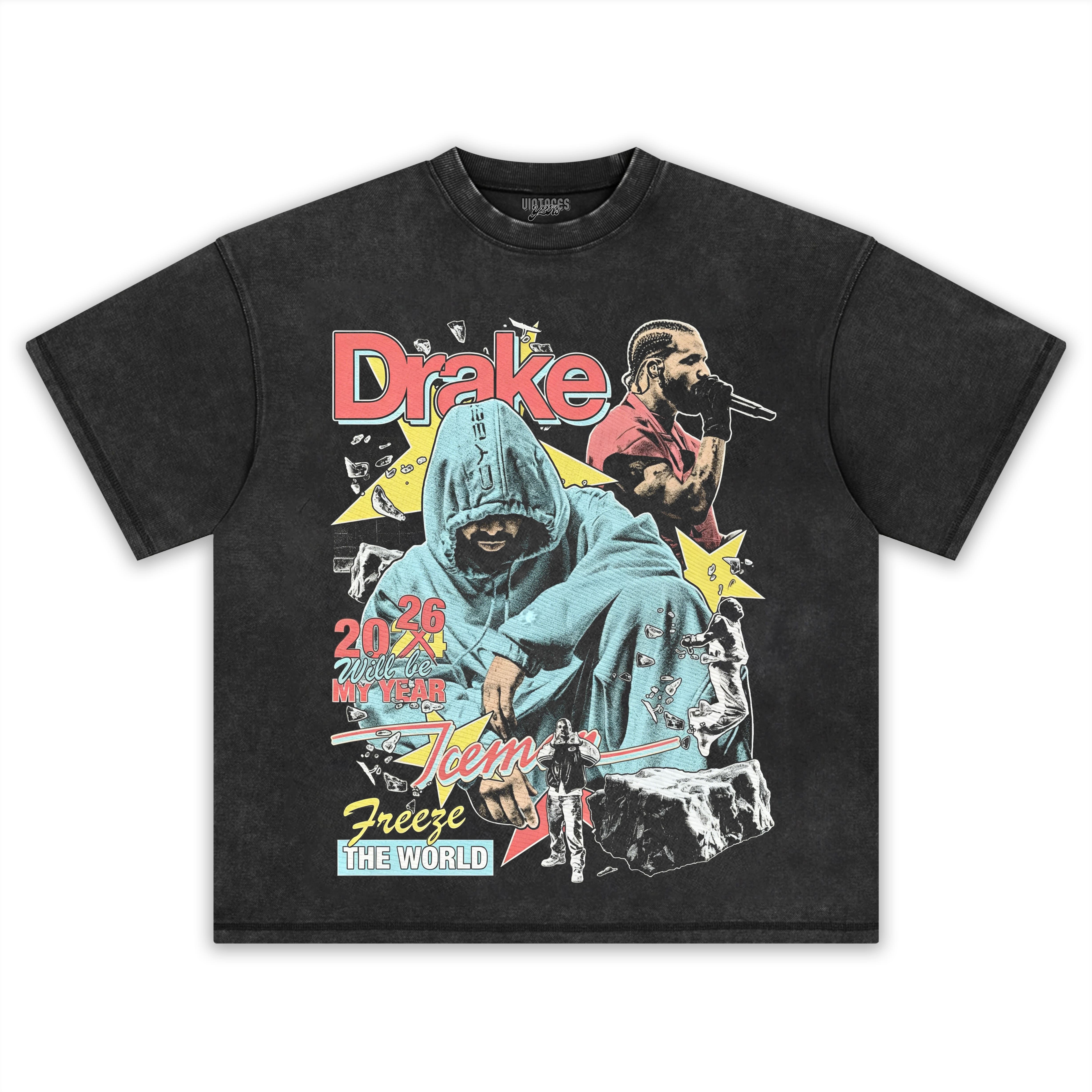 DRAKE ICEMAN 2026 V8 TANK TOP & TEE & LONG SLEEVE & LAYERED LS & HOODIE