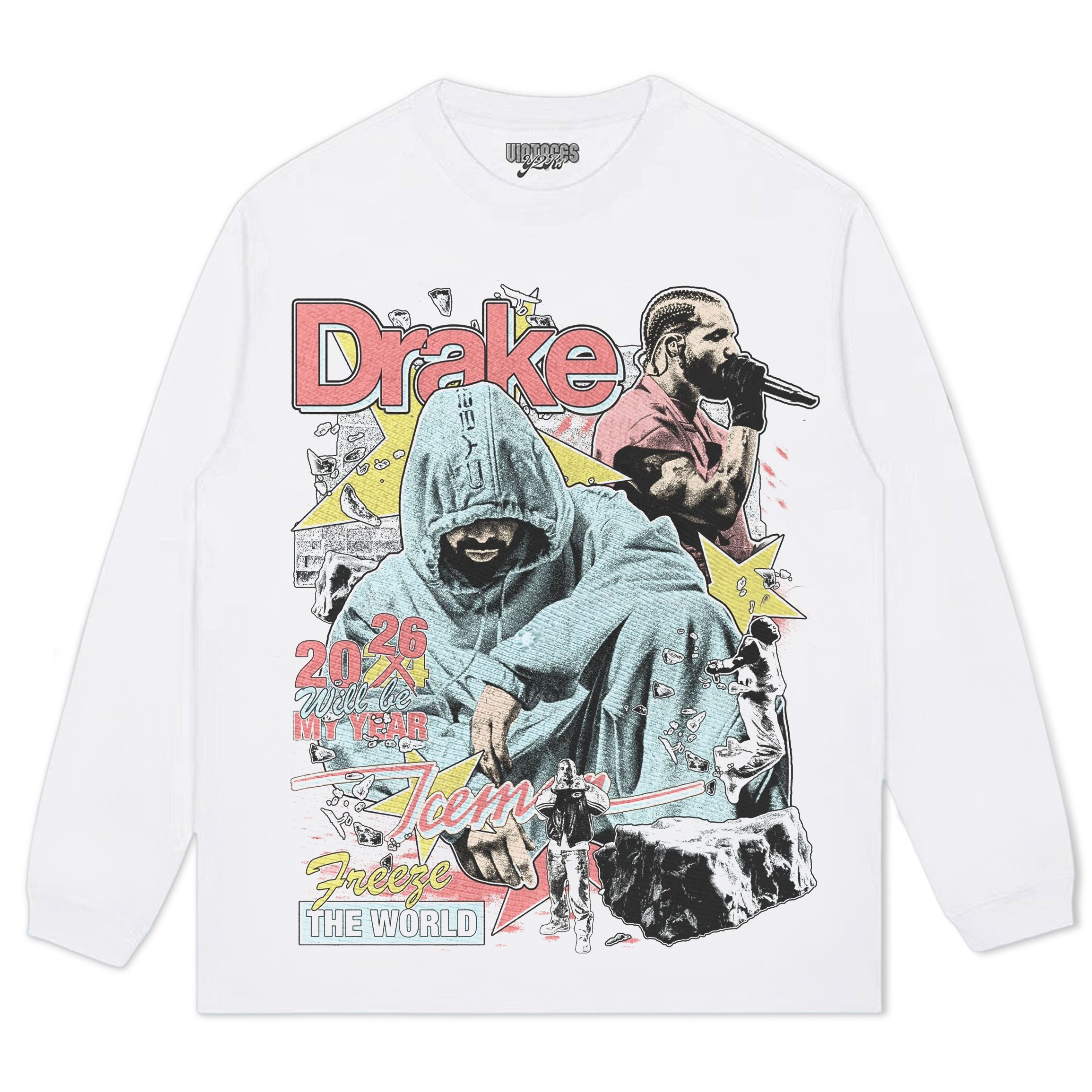 DRAKE ICEMAN 2026 V8 TANK TOP & TEE & LONG SLEEVE & LAYERED LS & HOODIE