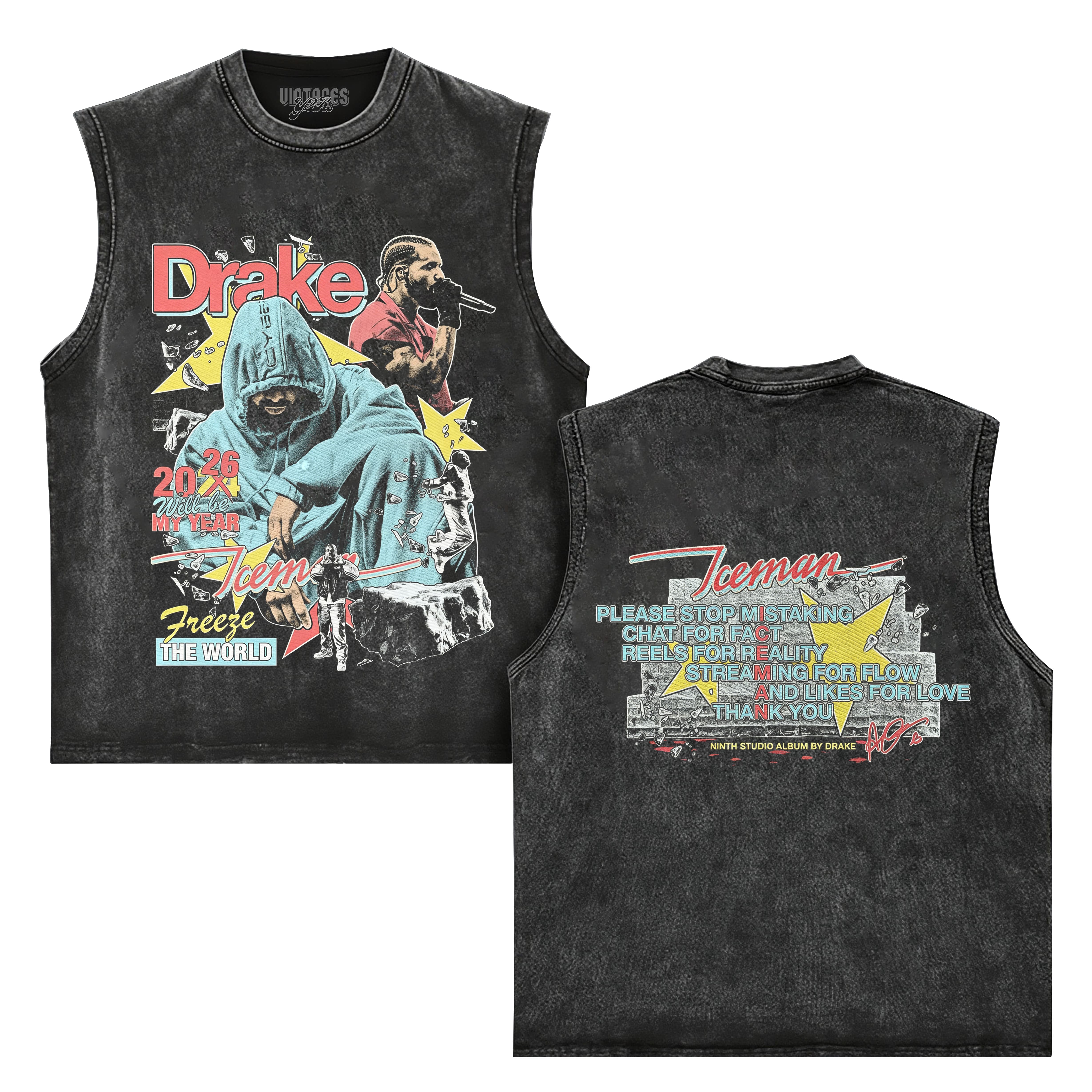 DRAKE ICEMAN 2026 V9 TANK TOP & TEE