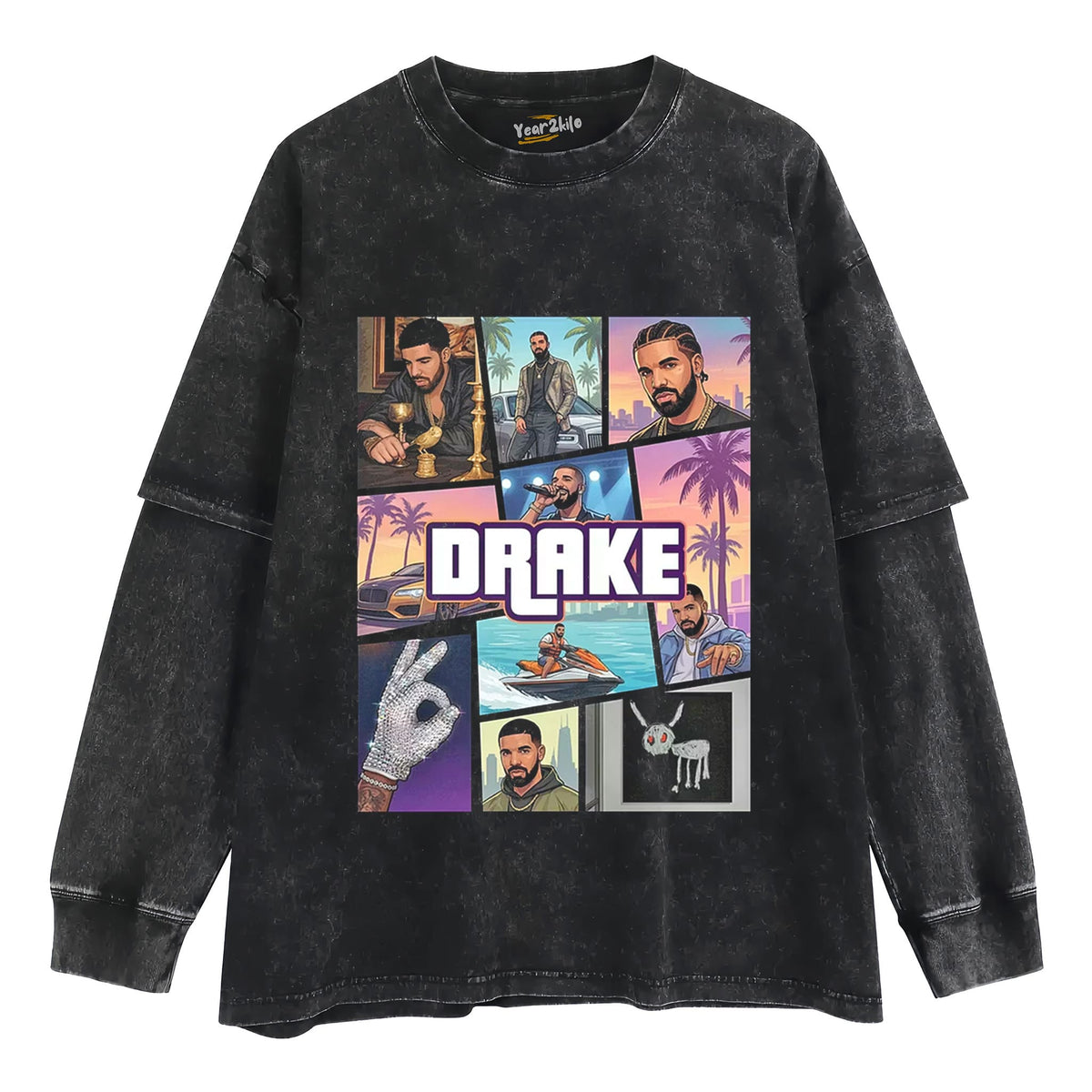 DRAKE TANK TOP & TEE & LONG SLEEVE & LAYERED LS & HOODIE
