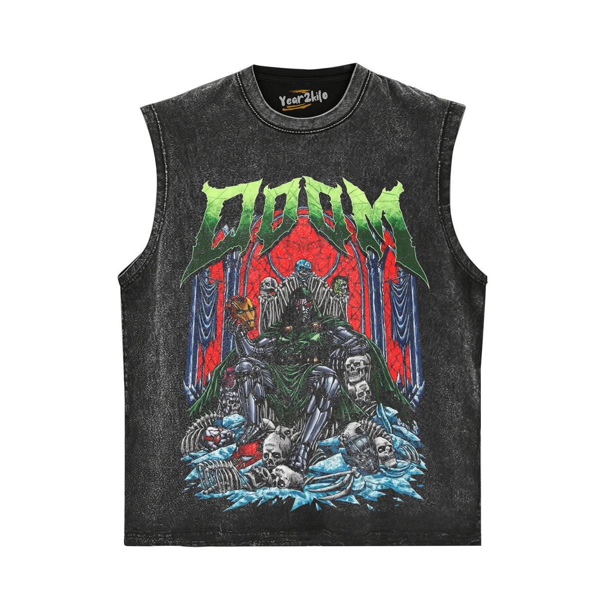 DR DOOM 2026 V2 VINTAGE TANK TOP & TEE & LONG SLEEVE & LAYERED LS & HOODIE