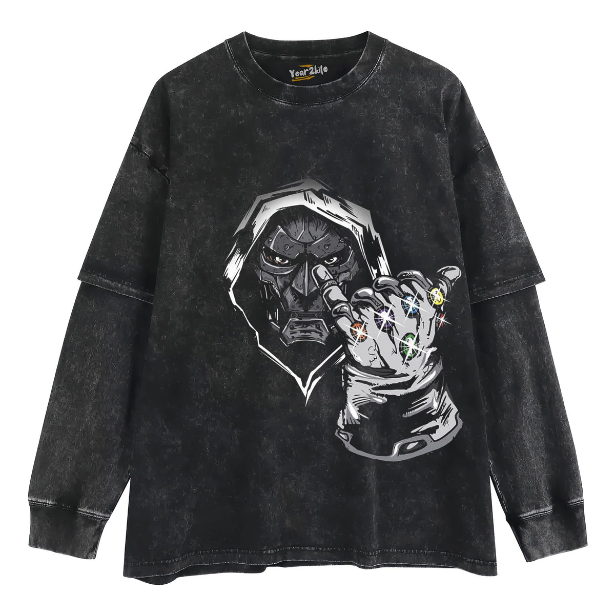 DR DOOM 2026 V4 VINTAGE TANK TOP & TEE & LONG SLEEVE & LAYERED LS & HOODIE