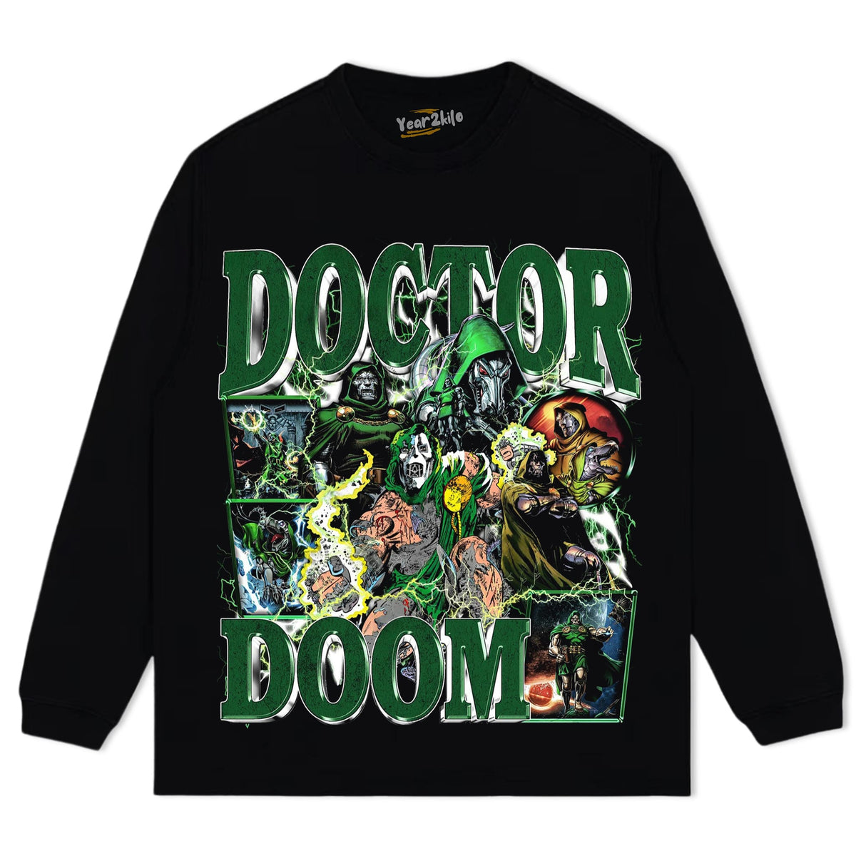 DR DOOM 2026 VINTAGE TANK TOP & TEE & LONG SLEEVE & LAYERED LS & HOODIE