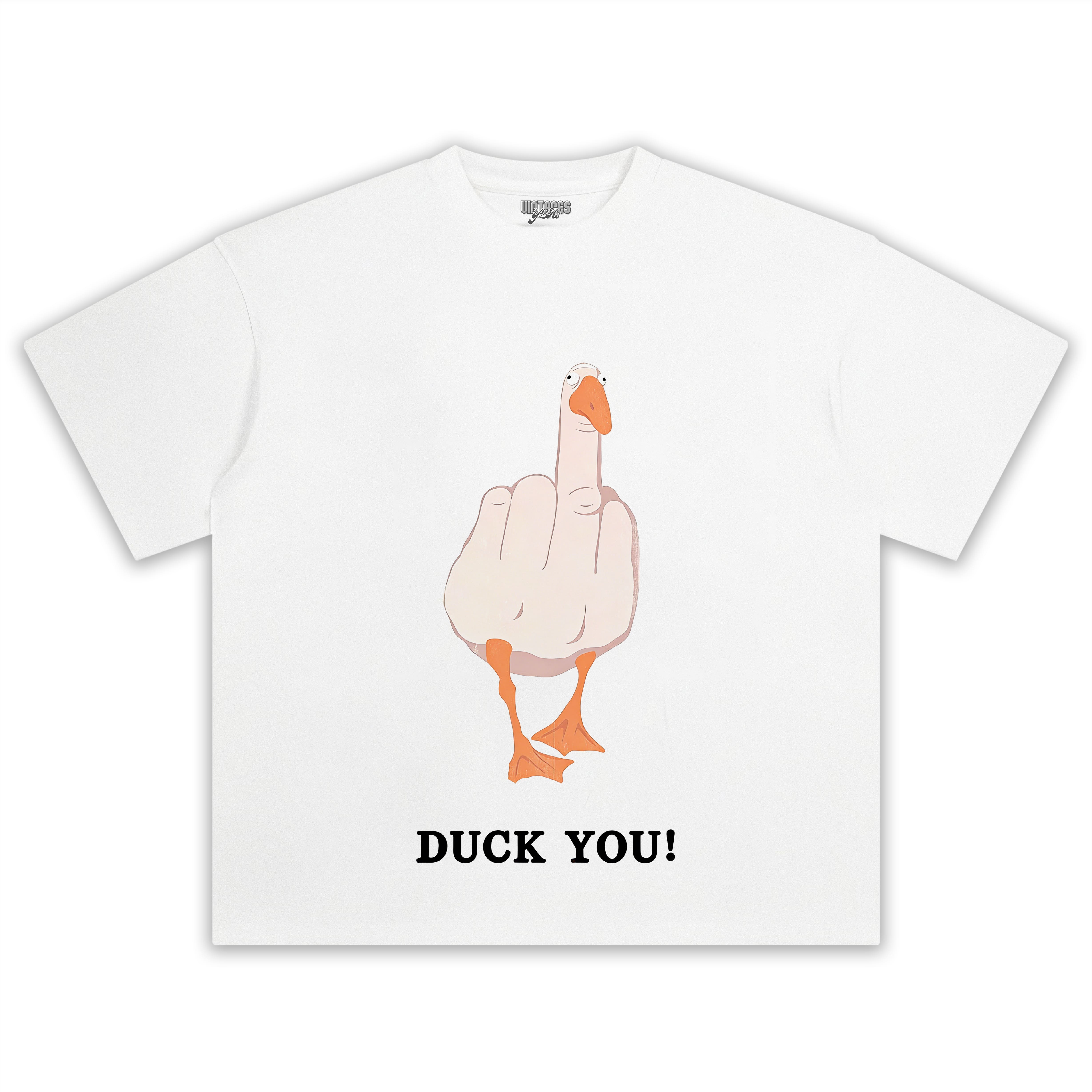 DUCK YOU! MEME TEE & LS & HOODIE