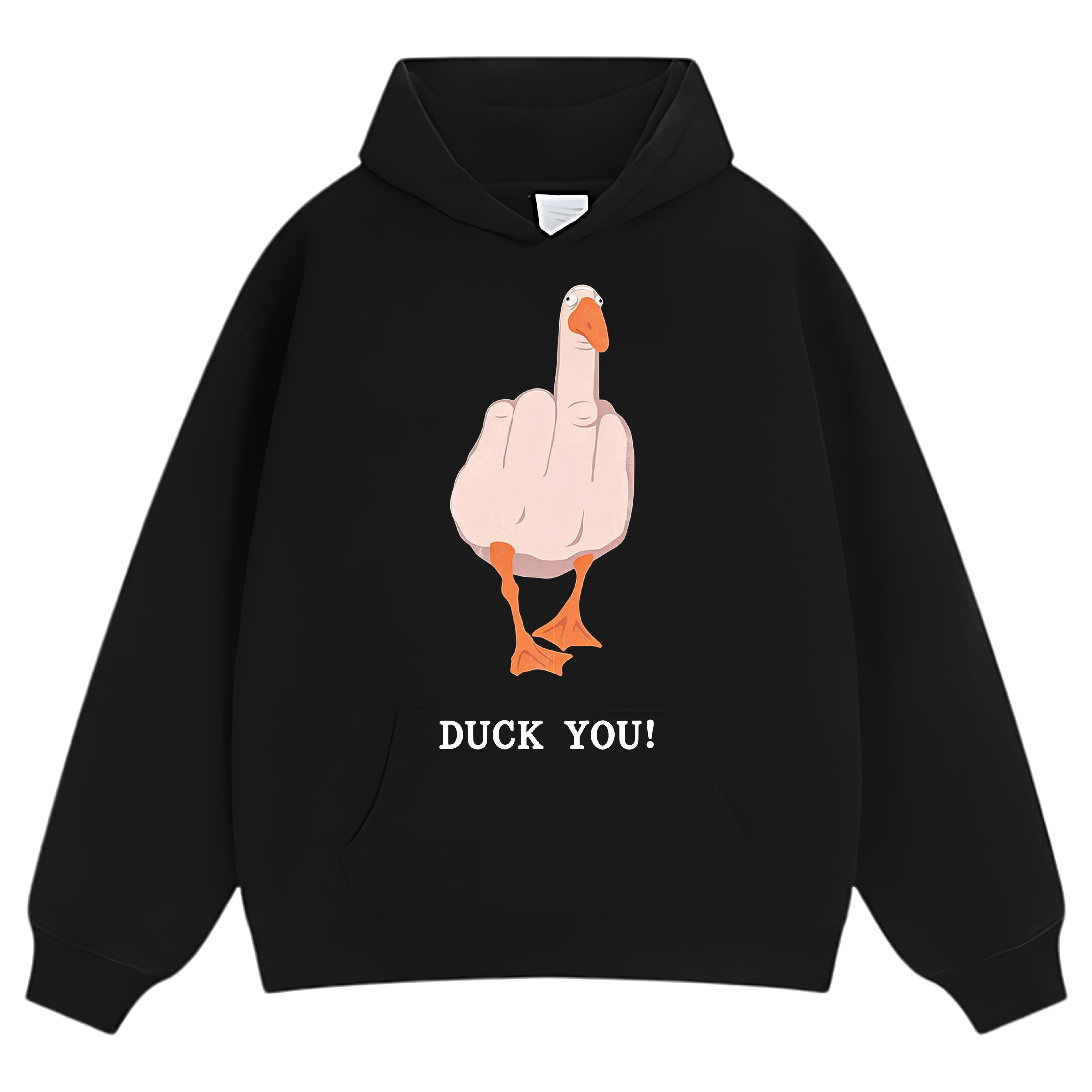 DUCK YOU! MEME TEE & LS & HOODIE