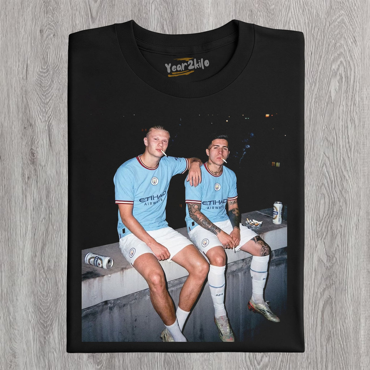 ENZO FERNÁNDEZ & ERLING HAALAND V1 TANK TOP & TEE & LONG SLEEVE & LAYERED LS & HOODIE