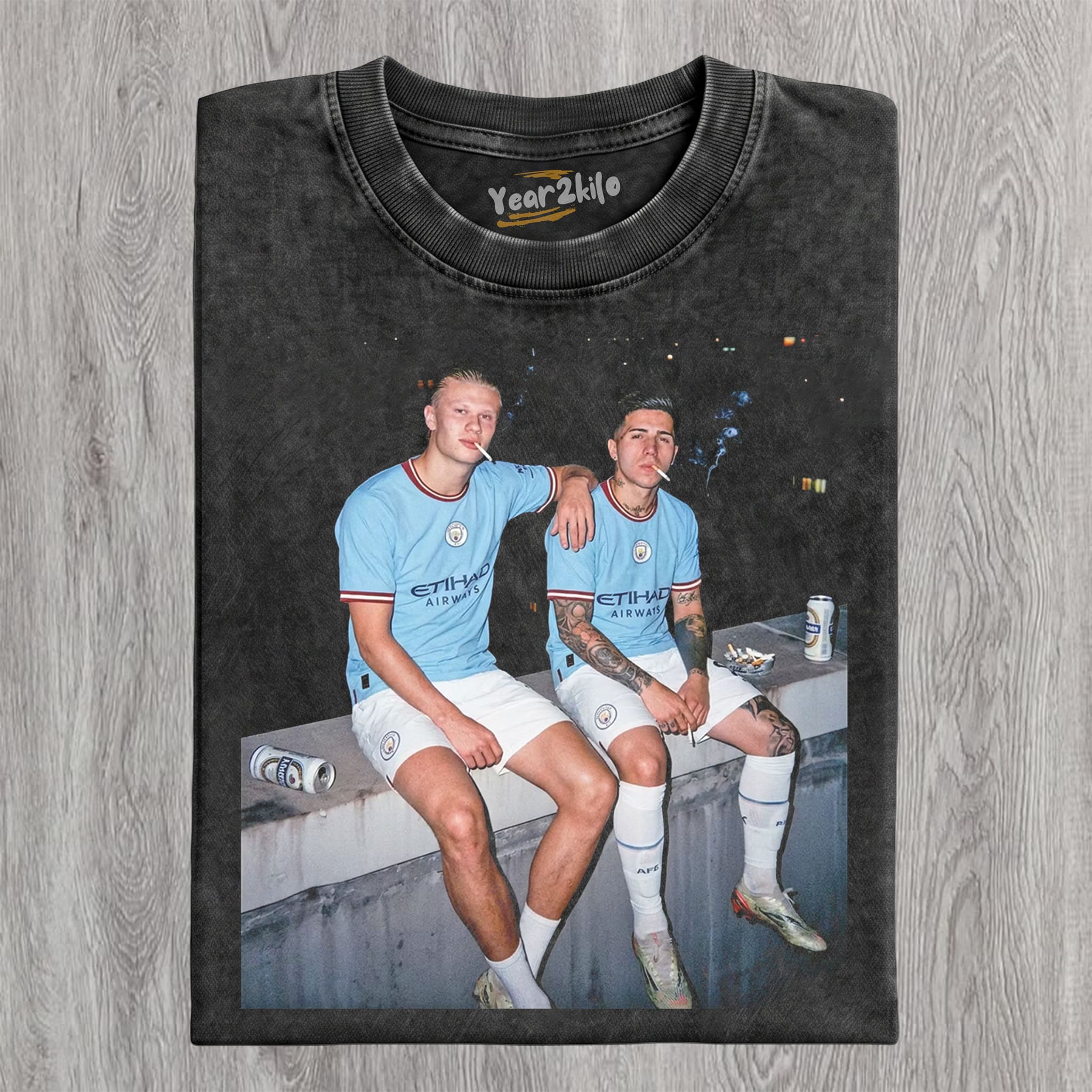 ENZO FERNÁNDEZ & ERLING HAALAND V1 TANK TOP & TEE & LONG SLEEVE & LAYERED LS & HOODIE