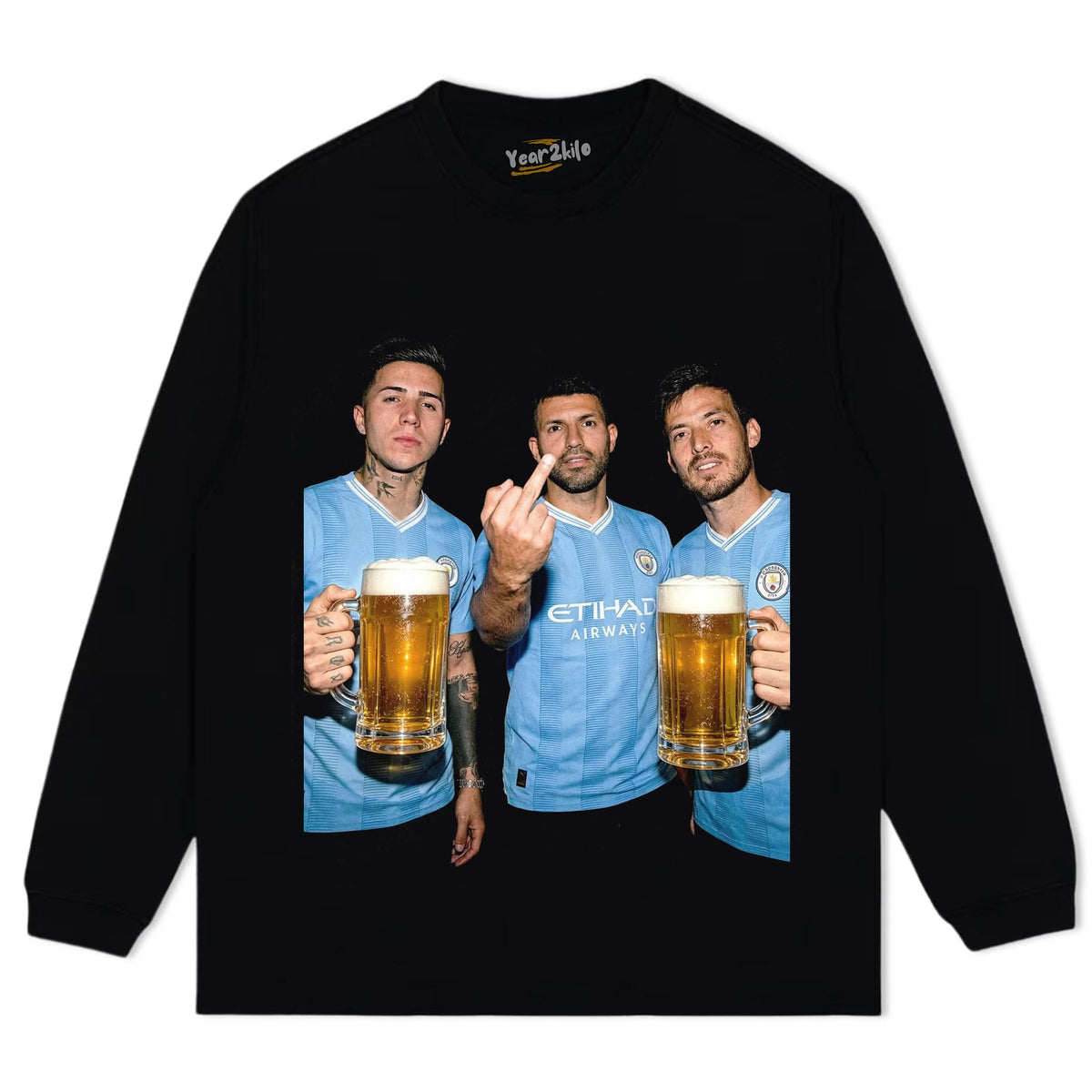 ENZO & AGÜERO & DAVID SILVA TANK TOP & TEE & LONG SLEEVE & LAYERED LS & HOODIE