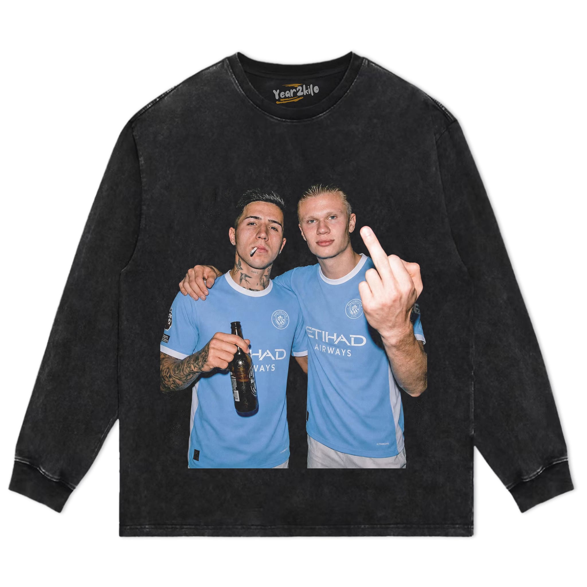 ENZO FERNÁNDEZ & ERLING HAALAND TANK TOP & TEE & LONG SLEEVE & LAYERED LS & HOODIE