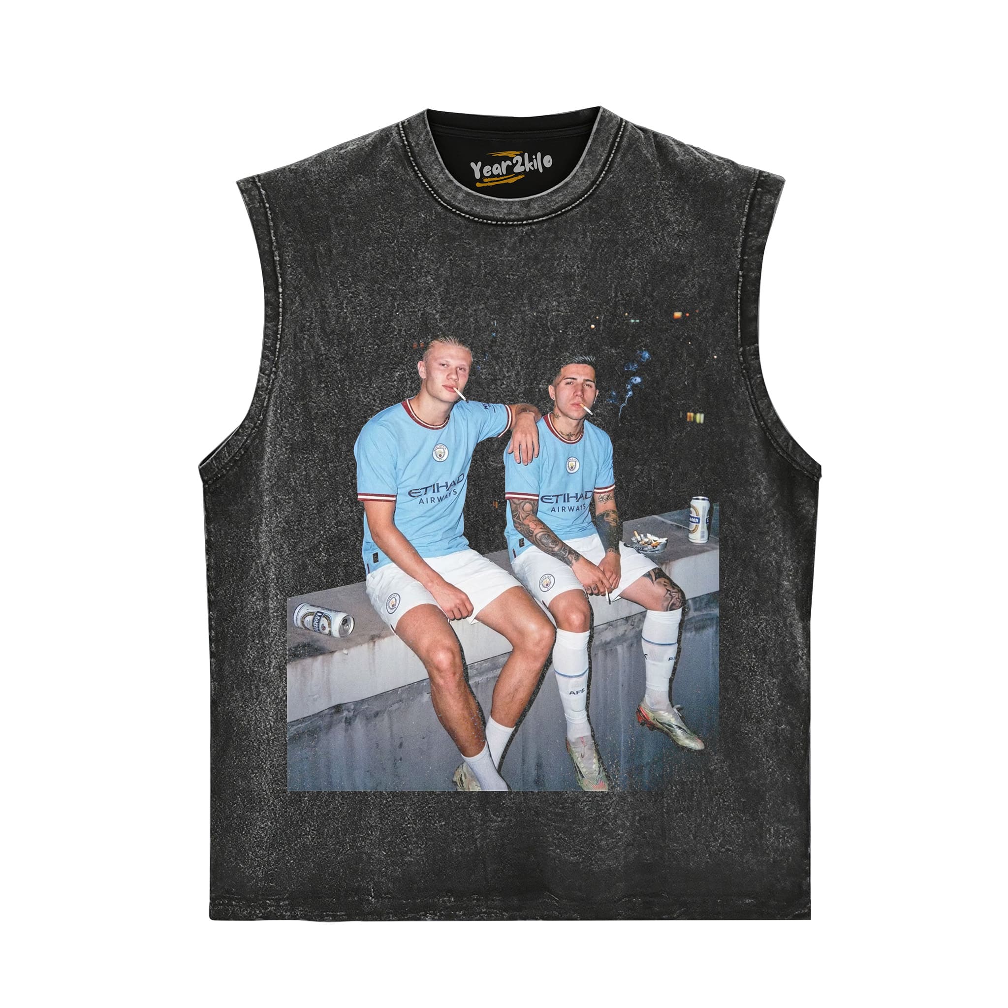 ENZO FERNÁNDEZ & ERLING HAALAND V1 TANK TOP & TEE & LONG SLEEVE & LAYERED LS & HOODIE