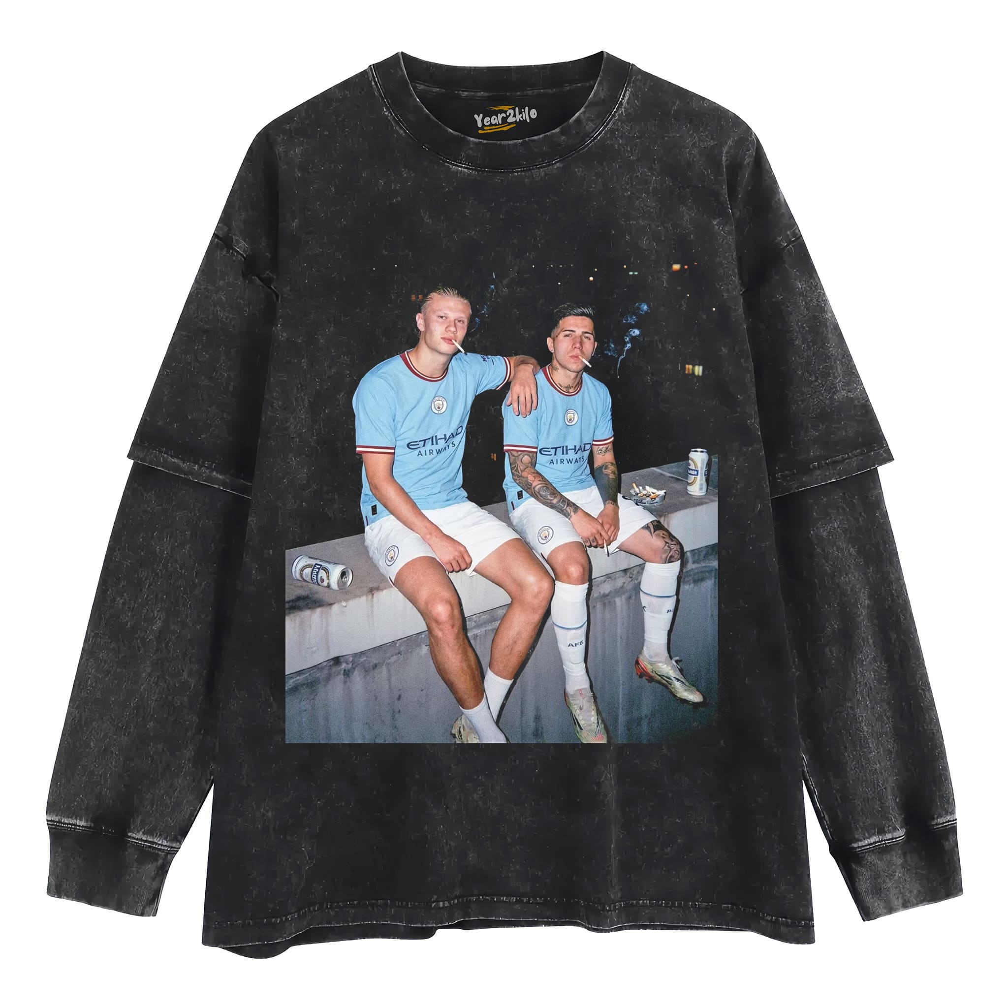 ENZO FERNÁNDEZ & ERLING HAALAND V1 TANK TOP & TEE & LONG SLEEVE & LAYERED LS & HOODIE