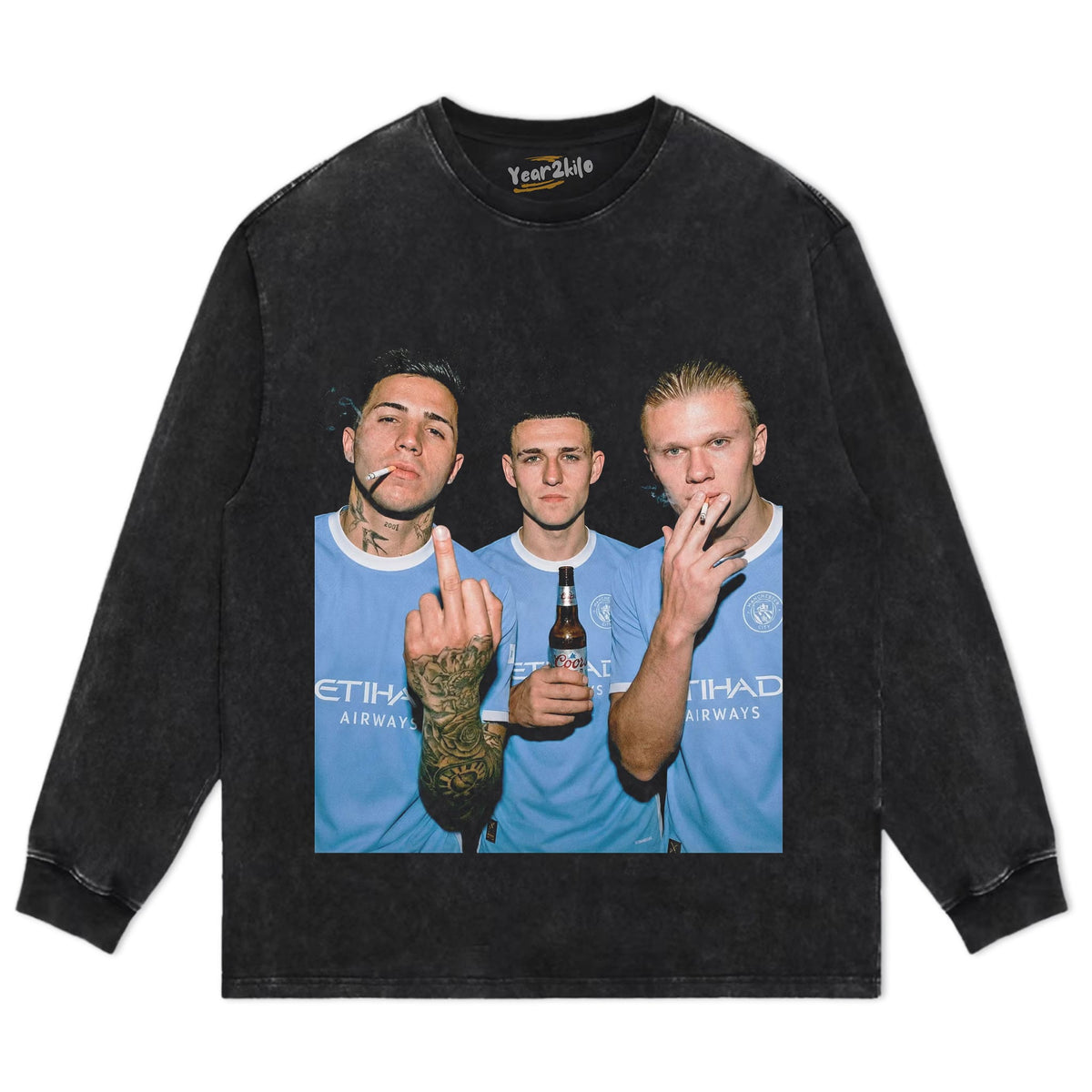 ENZO FERNÁNDEZ & PHIL FODEN ERLING & HAALAND TANK TOP & TEE & LONG SLEEVE & LAYERED LS & HOODIE