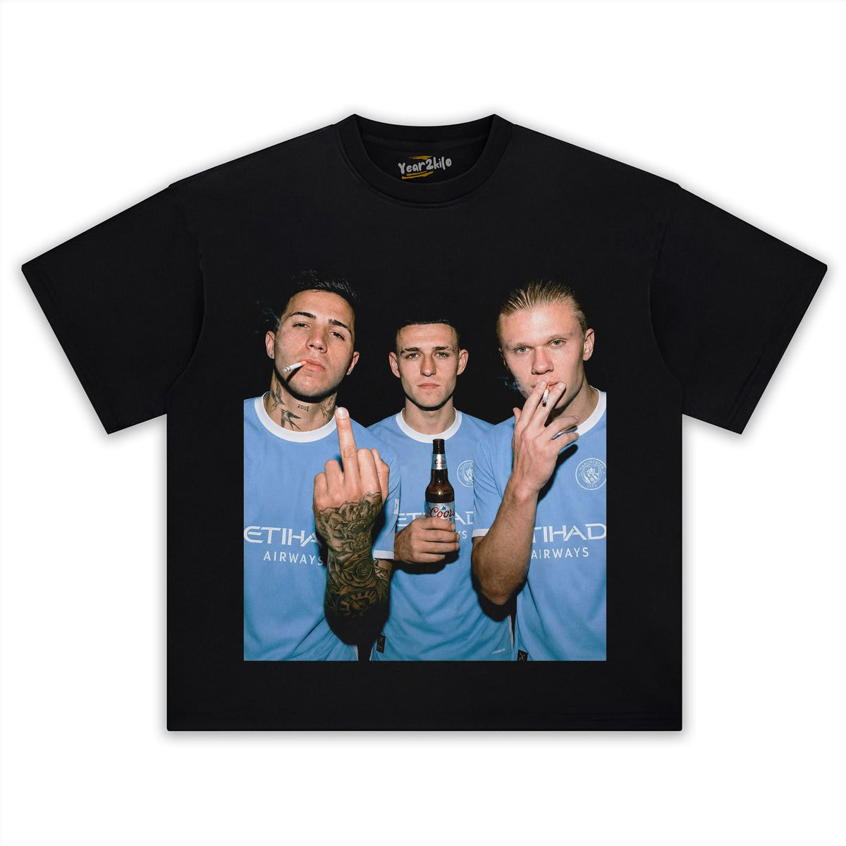 ENZO FERNÁNDEZ & PHIL FODEN ERLING & HAALAND TANK TOP & TEE & LONG SLEEVE & LAYERED LS & HOODIE