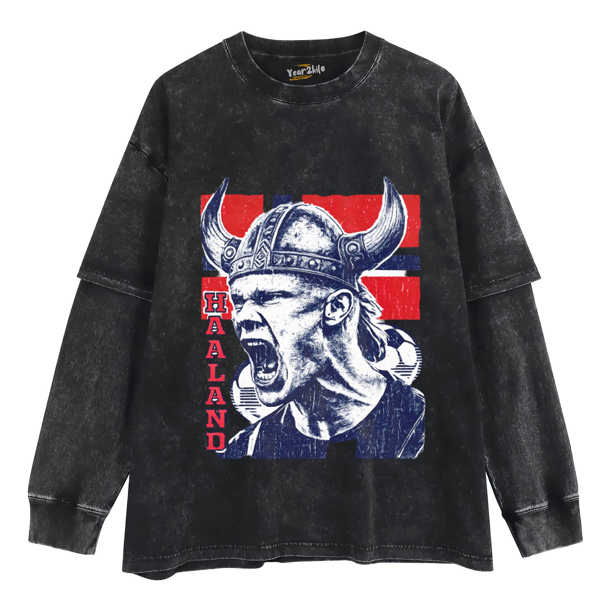 ERLING HAALAND - NORWAY WORLD CUP TANK TOP & TEE & LONG SLEEVE & LAYERED LS & HOODIE