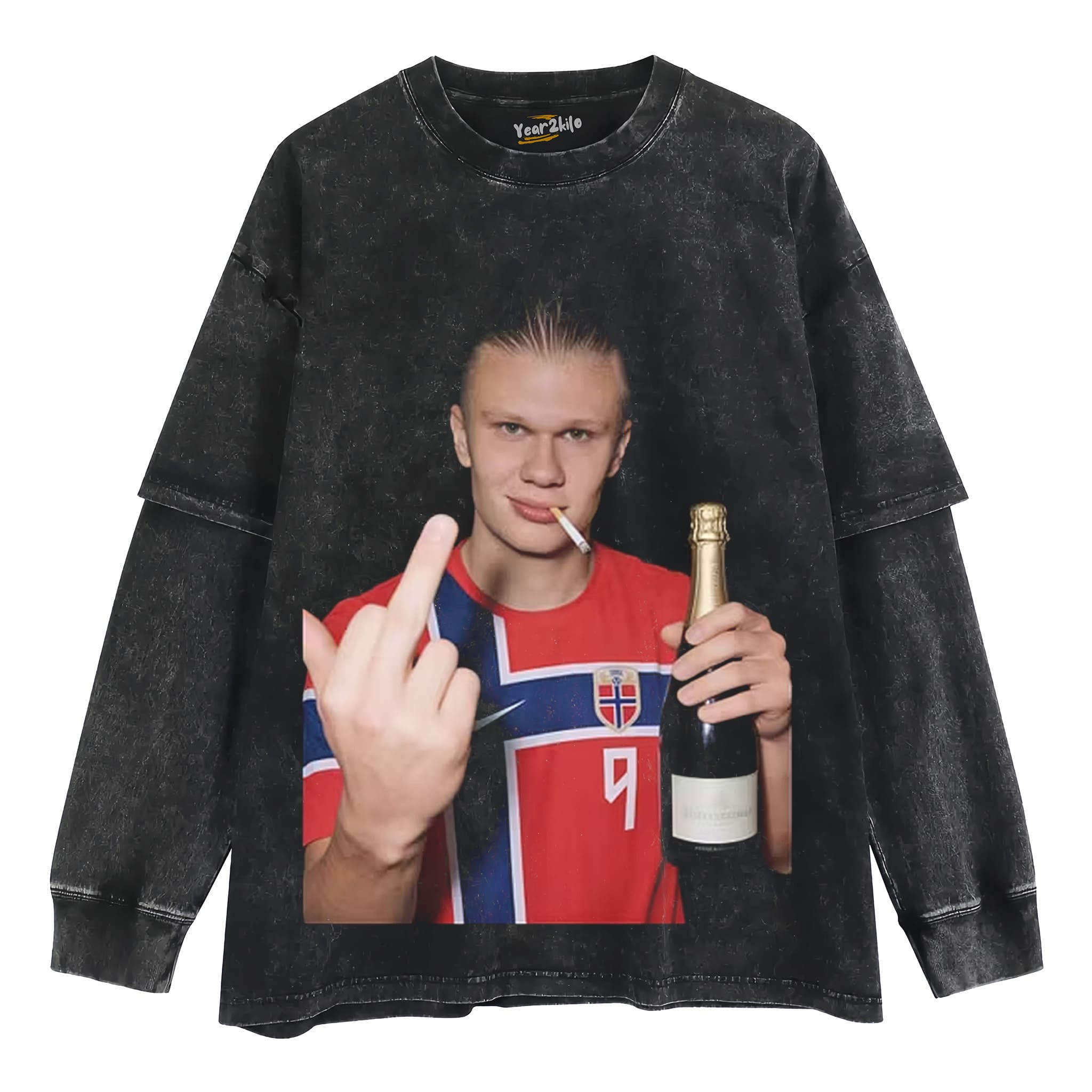 ERLING HAALAND 2026 V5 TANK TOP & TEE & LONG SLEEVE & LAYERED LS & HOODIE