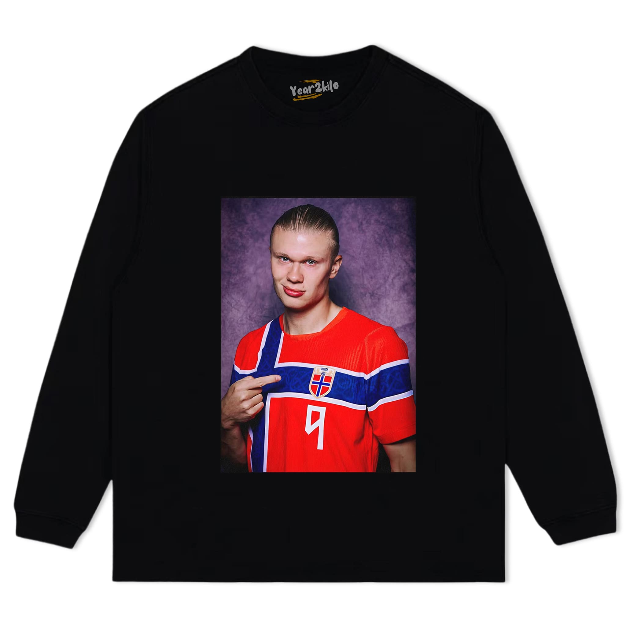 ERLING HAALAND 2026 V9 TANK TOP & TEE & LONG SLEEVE & LAYERED LS & HOODIE