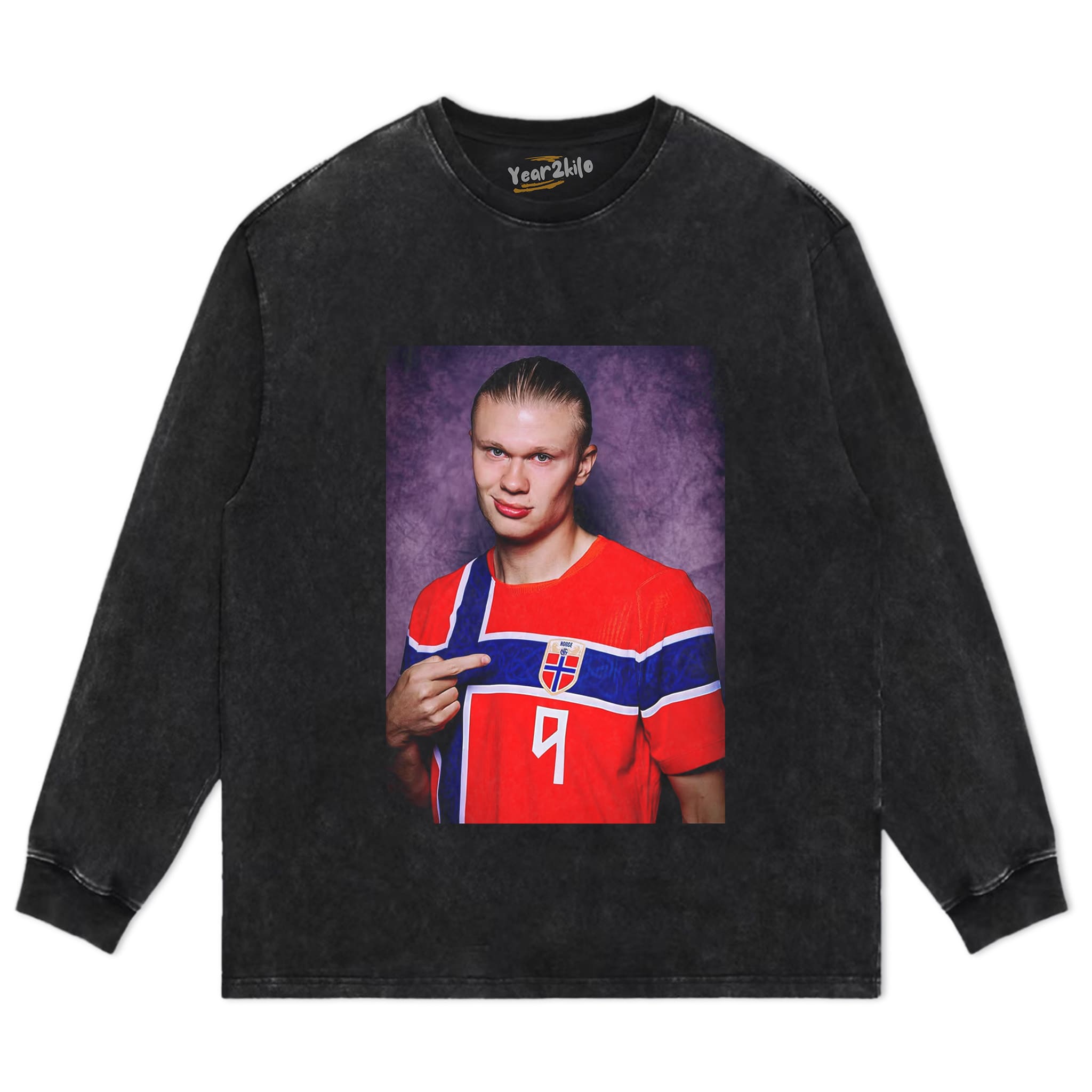 ERLING HAALAND 2026 V9 TANK TOP & TEE & LONG SLEEVE & LAYERED LS & HOODIE
