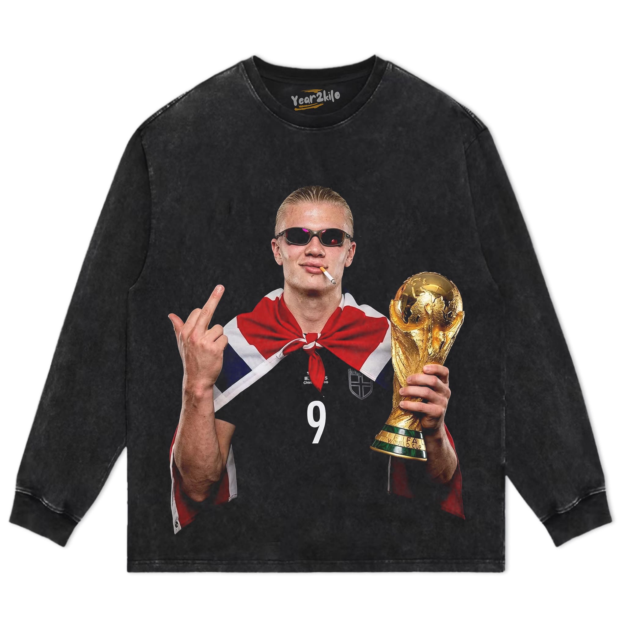 ERLING NORWAY HAALAND 2026 TANK TOP & TEE & LONG SLEEVE & LAYERED LS & HOODIE