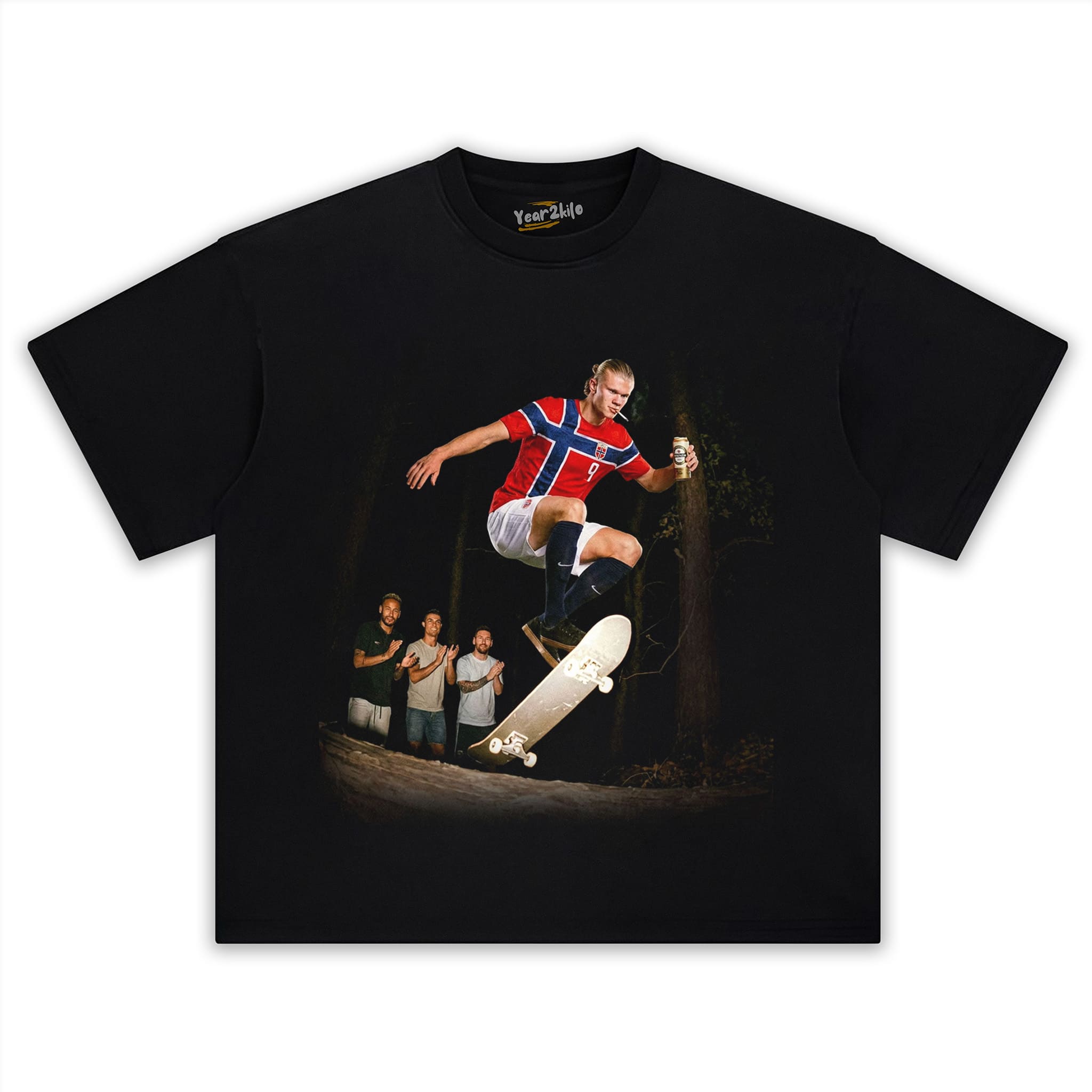 ERLING HAALAND NORWAY FUNNY VINTAGE TANK TOP & TEE & LONG SLEEVE & LAYERED LS & HOODIE