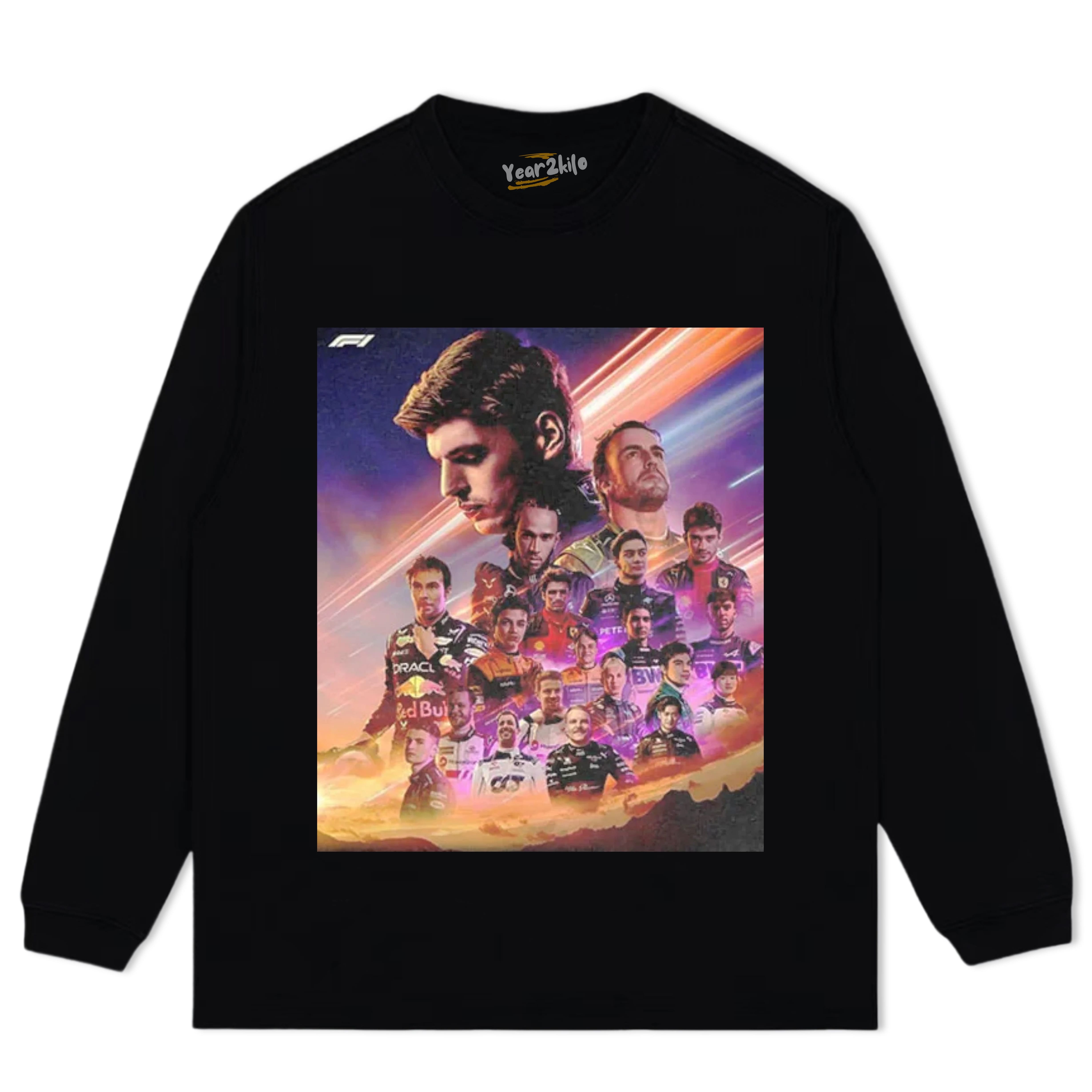F1 ALL-STARS CONVERGENCE LEGEND TRIBUTE TANK TOP & TEE & LONG SLEEVE & LAYERED LS & HOODIE