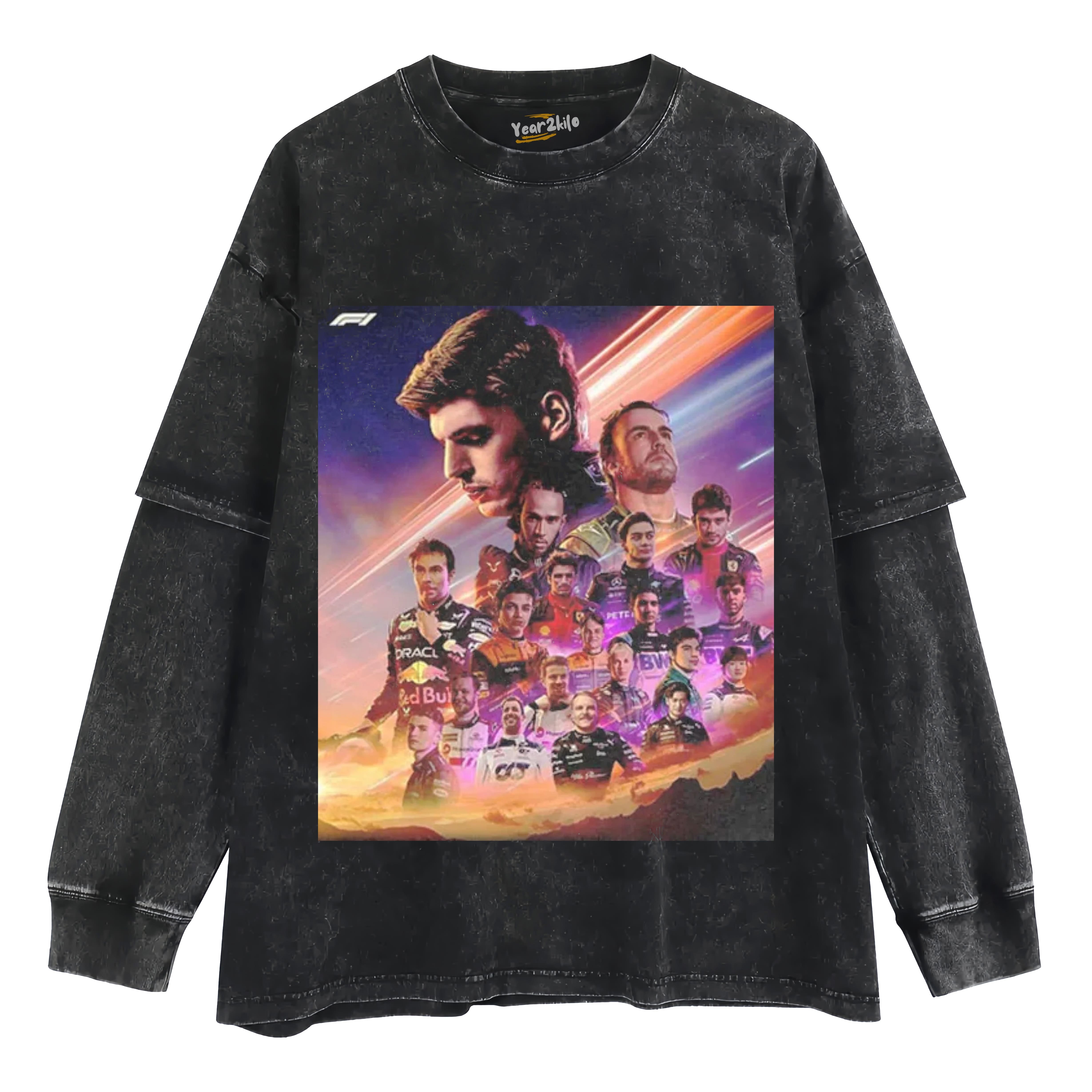 F1 ALL-STARS CONVERGENCE LEGEND TRIBUTE TANK TOP & TEE & LONG SLEEVE & LAYERED LS & HOODIE