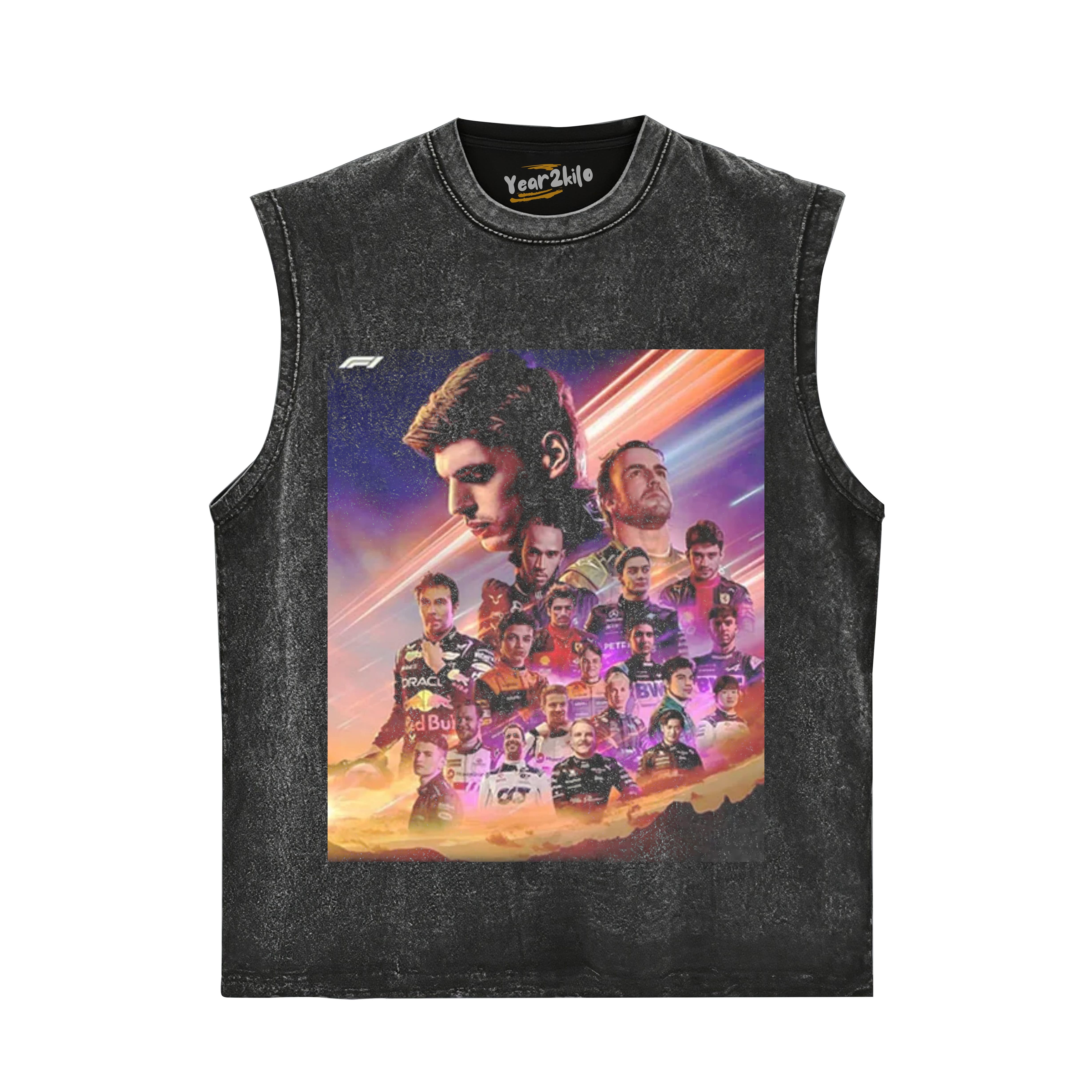 F1 ALL-STARS CONVERGENCE LEGEND TRIBUTE TANK TOP & TEE & LONG SLEEVE & LAYERED LS & HOODIE