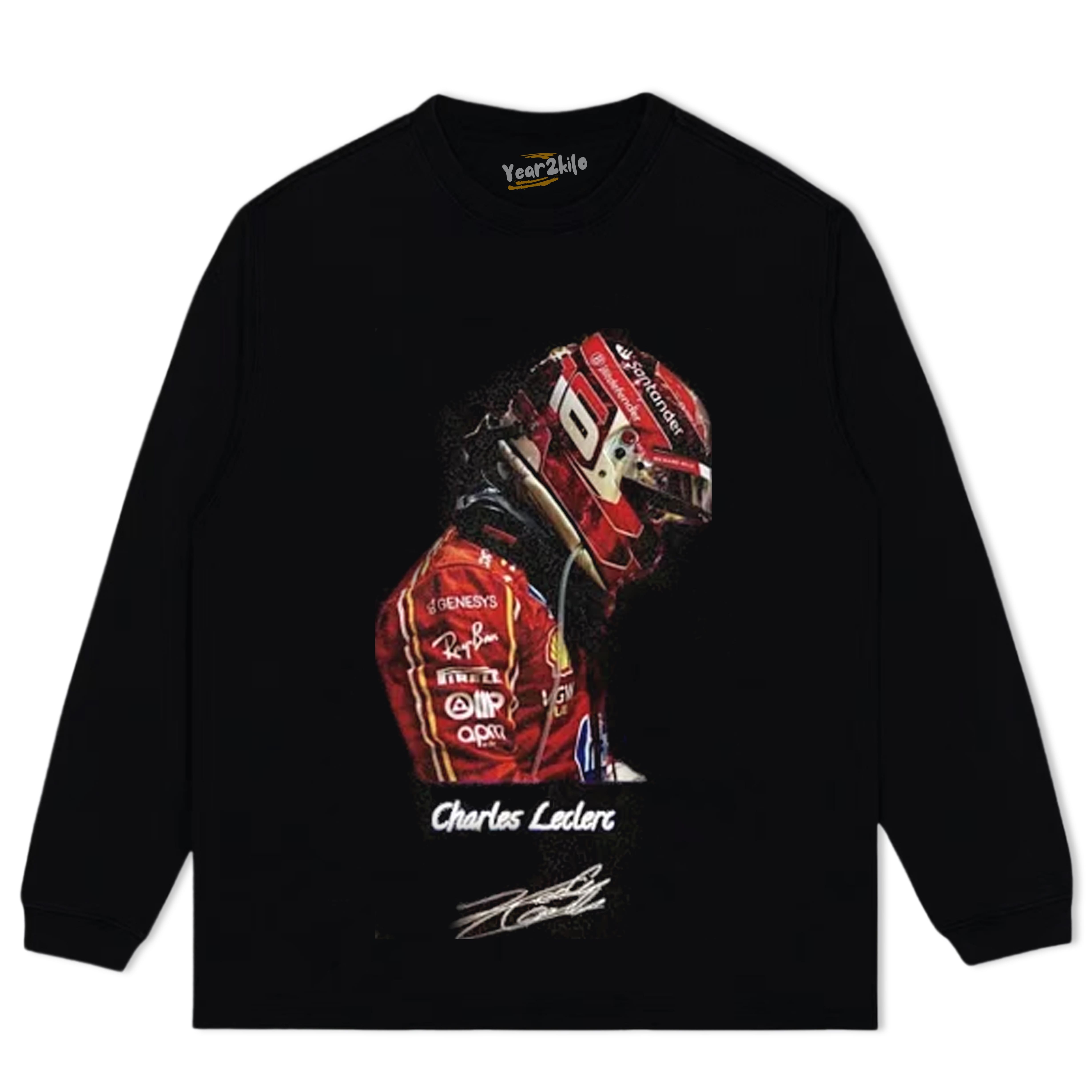 F1 CHARLES LECLERC TANK TOP & TEE & LONG SLEEVE & LAYERED LS & HOODIE