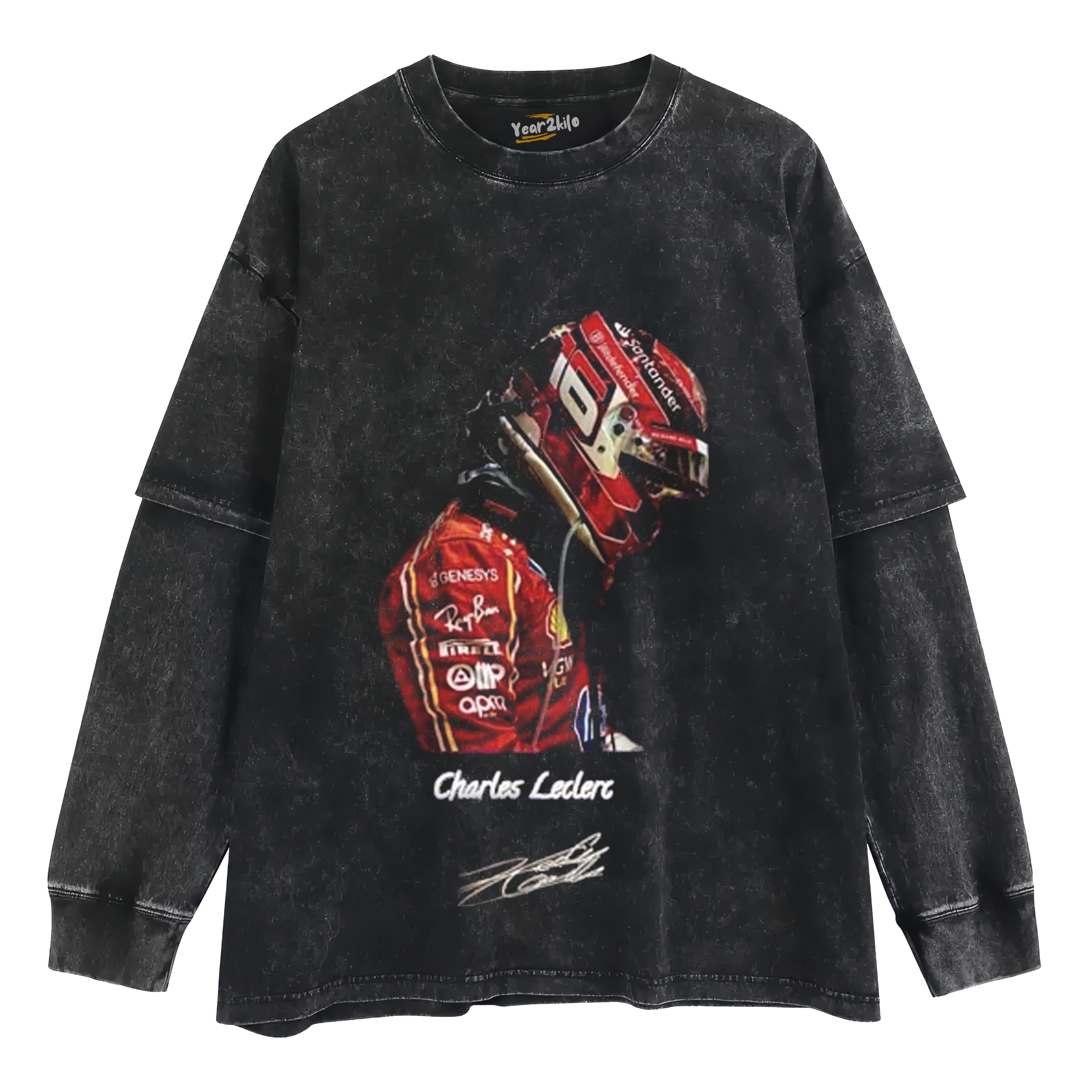 F1 CHARLES LECLERC TANK TOP & TEE & LONG SLEEVE & LAYERED LS & HOODIE