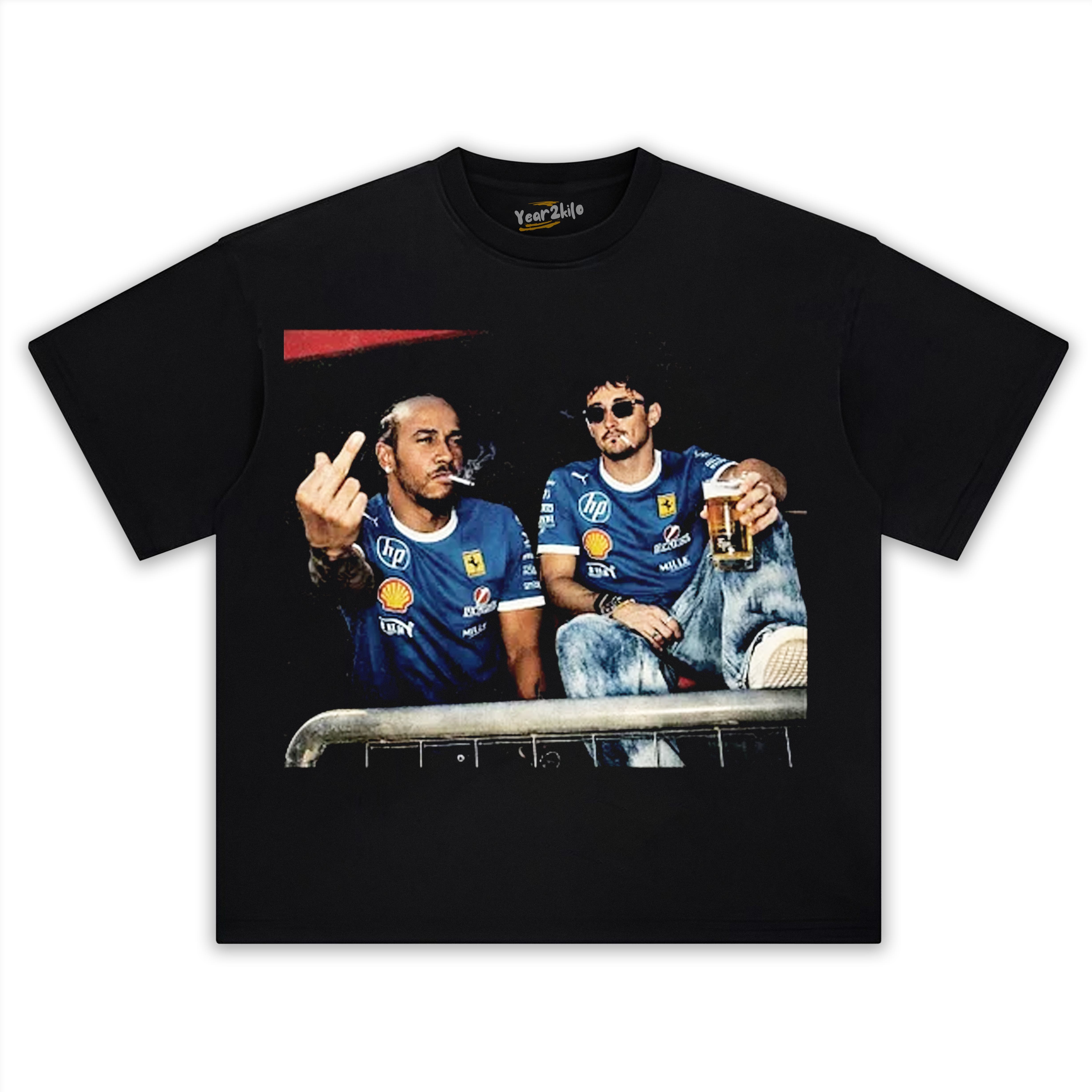 F1 LEWIS HAMILTON ＆ CHARLES LECLERC TANK TOP & TEE & LONG SLEEVE & LAYERED LS & HOODIE