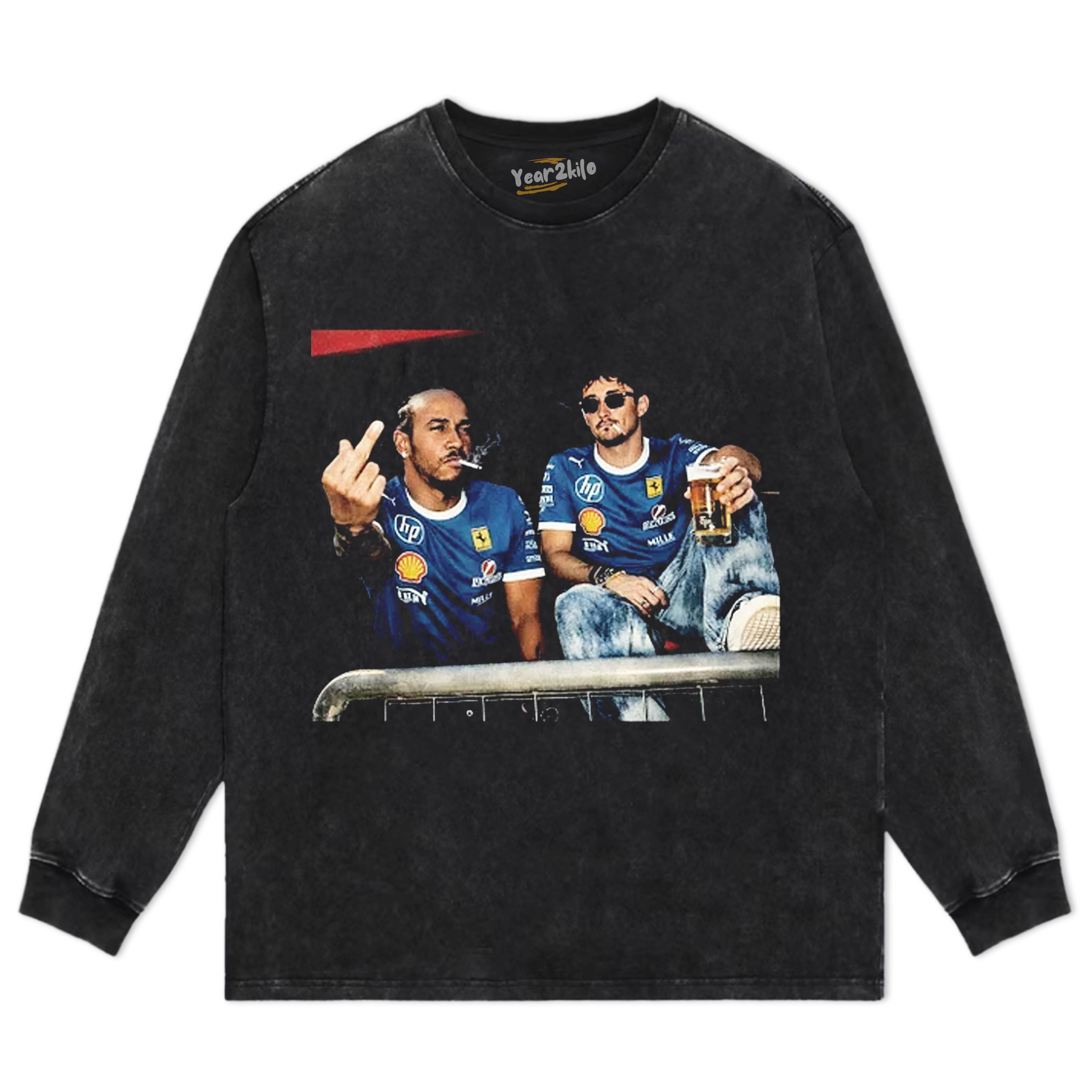 F1 LEWIS HAMILTON ＆ CHARLES LECLERC TANK TOP & TEE & LONG SLEEVE & LAYERED LS & HOODIE