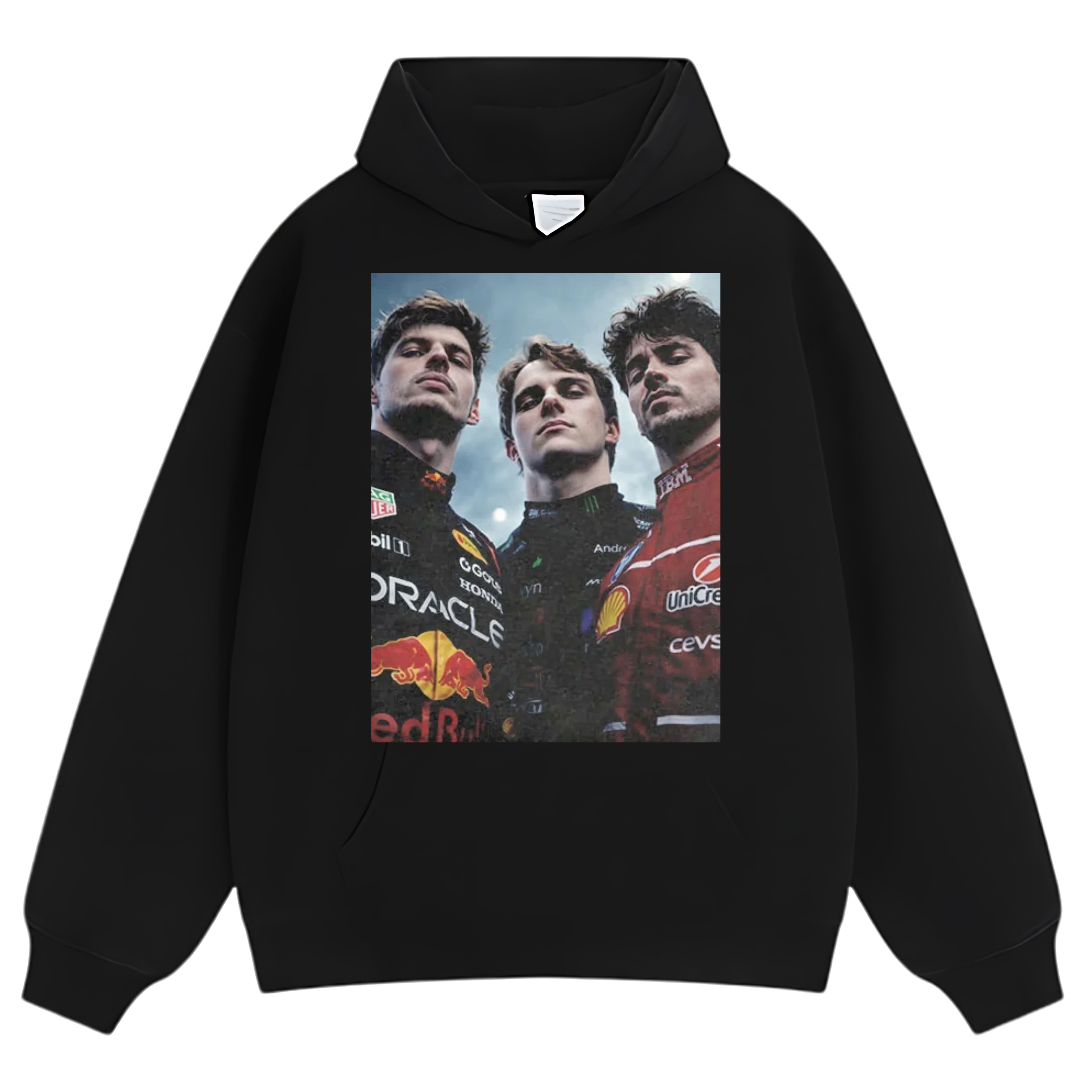 F1 THREE KINGS TOGETHER CHARLES LECLERC TANK TOP & TEE & LONG SLEEVE & LAYERED LS & HOODIE