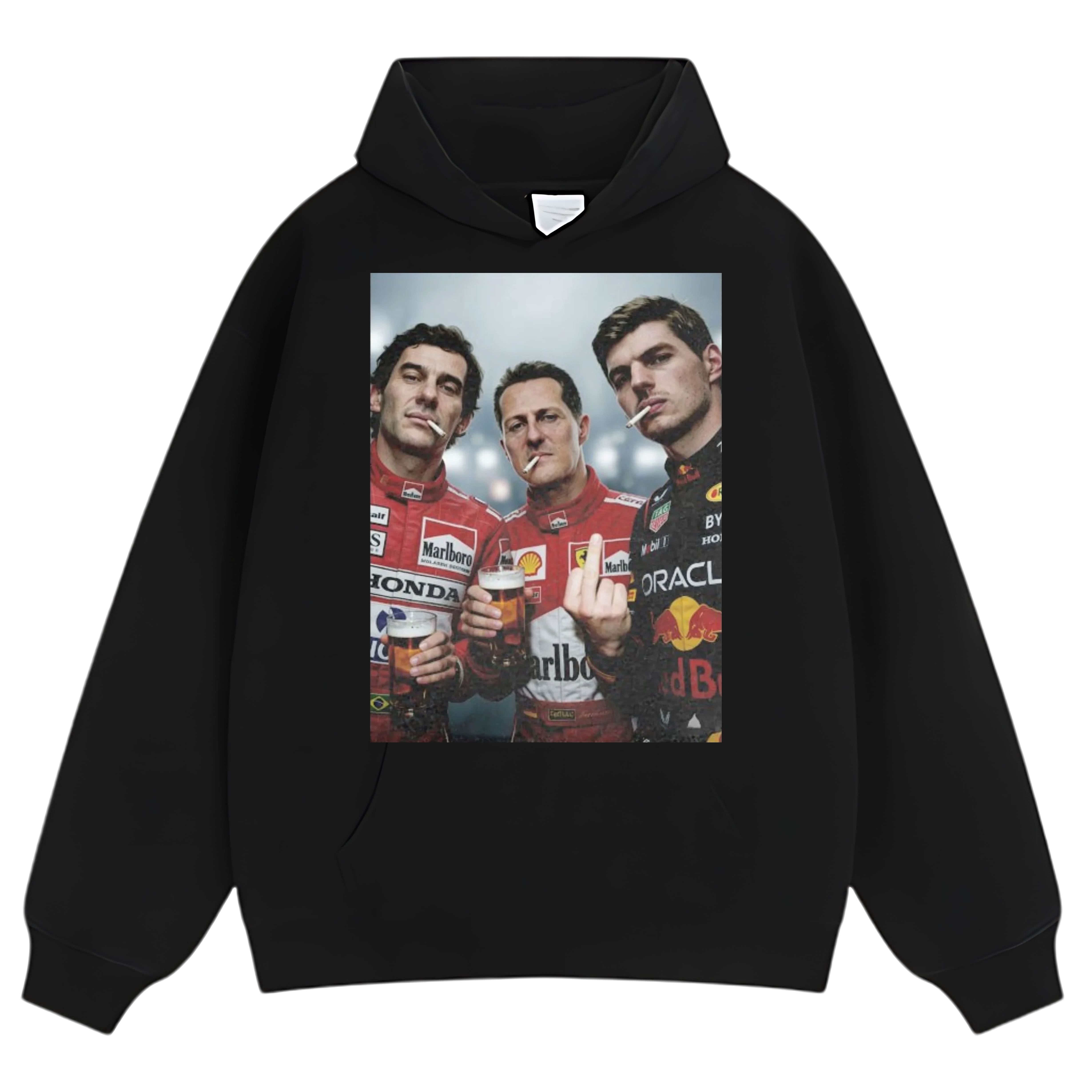 F1 THREE KINGS TOGETHER SENNA V2 TANK TOP & TEE & LONG SLEEVE & LAYERED LS & HOODIE